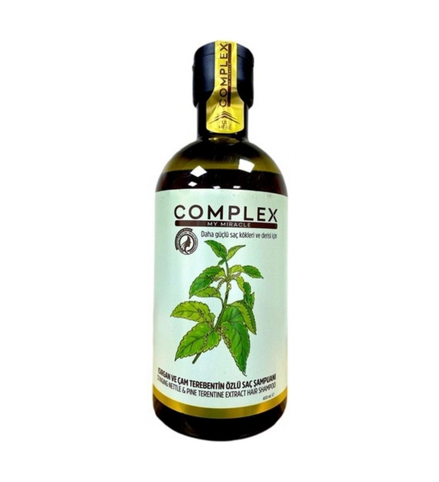 COMPLEX Nettle Pine Turpentine Essence Shampoo 400 Ml