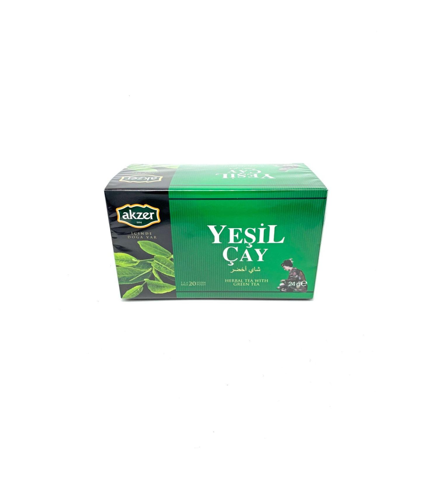 gfood Akzer Green Tea 24g 1.2gx20