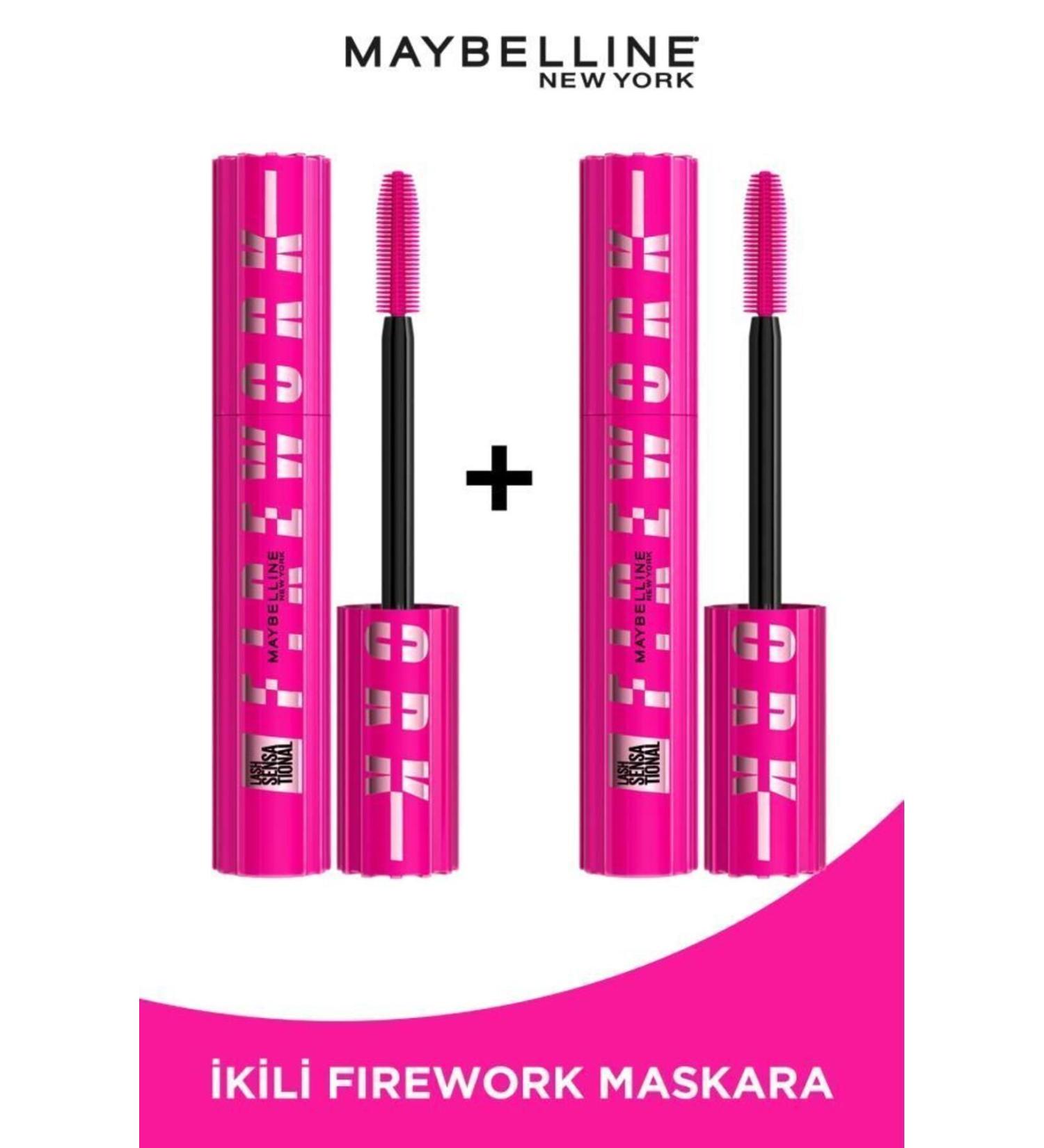 Maybelline New York SET OF 2 LASH SENSATIONAL FIREWORK MASCARA DEMBA5915 - Buy Online on GoSupps.com