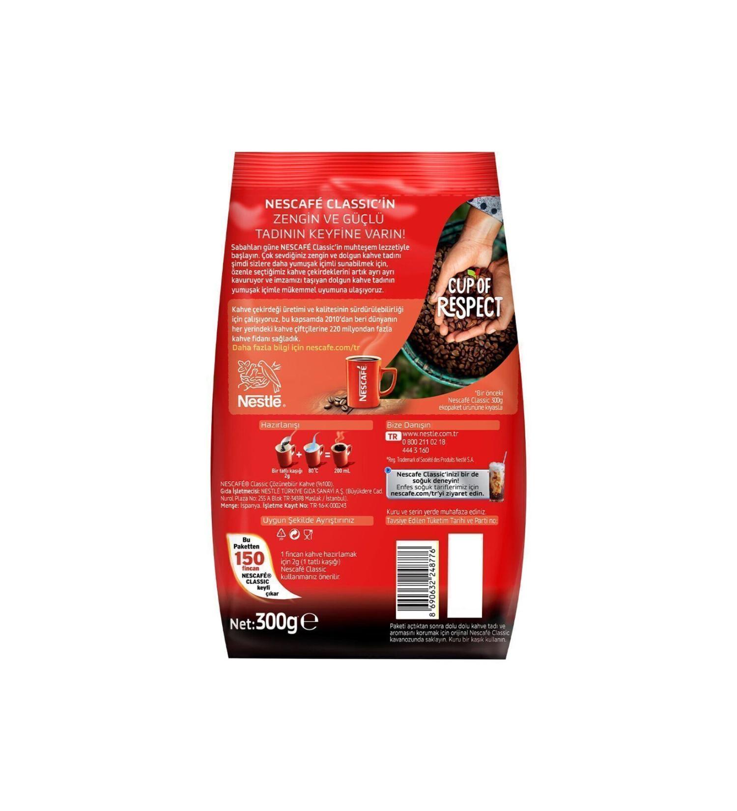 Nescafe Classic Ekopaket 300 G