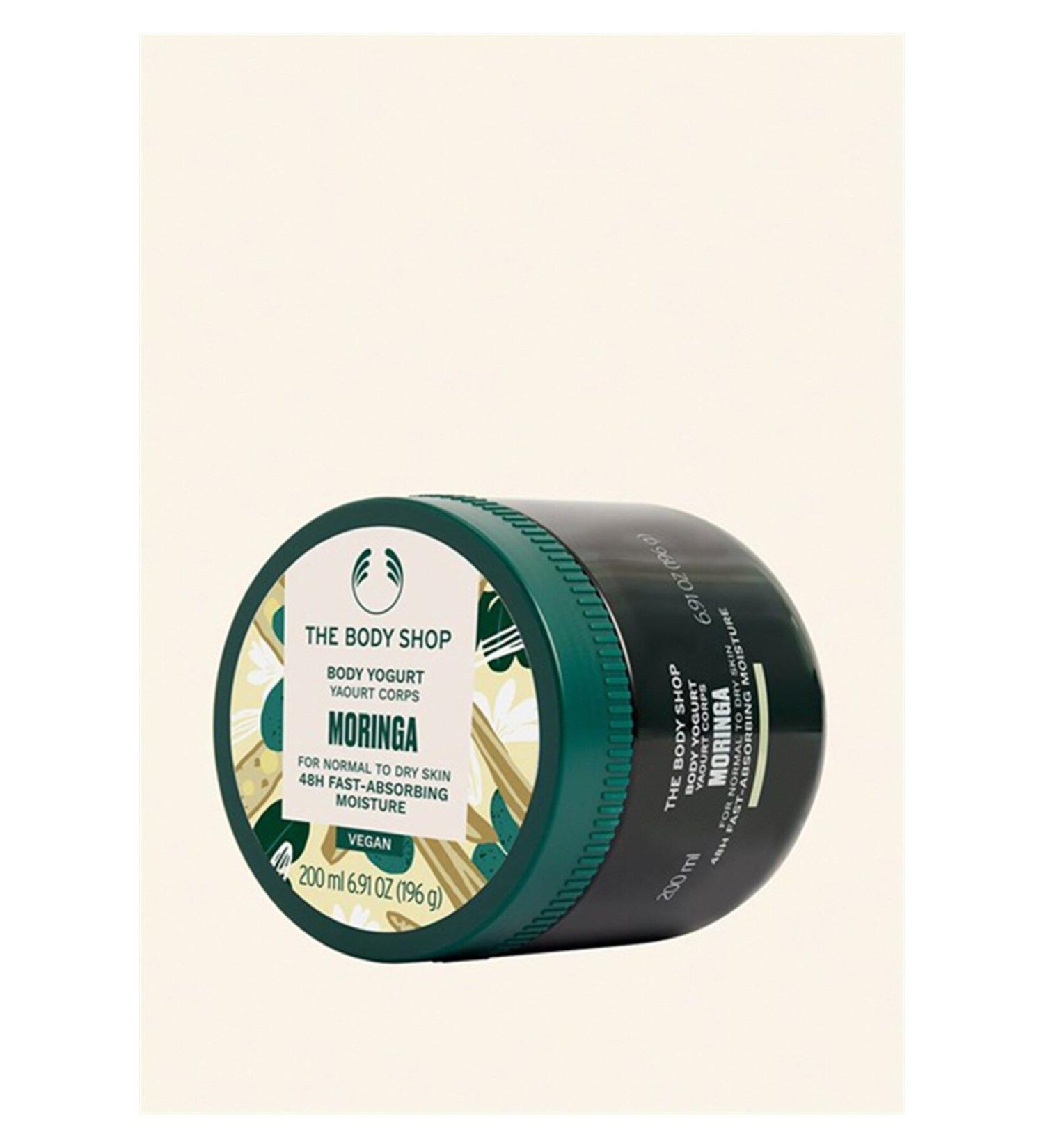 THE BODY SHOP Moringa Body Yogurt 15 Seconds Absorbed Body Moisturizer 200 ml - Buy Online on GoSupps.com