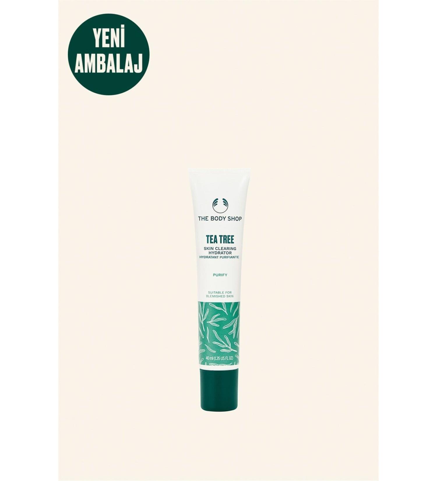THE BODY SHOP Tea Tree Tea Tree Oily Skin Moisturizer 40 ml - Buy Online on GoSupps.com