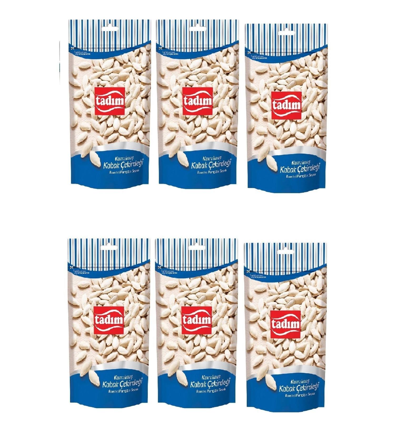 Tad m Unsalted Pumpkin Seeds 80 Gr X 6 Pieces