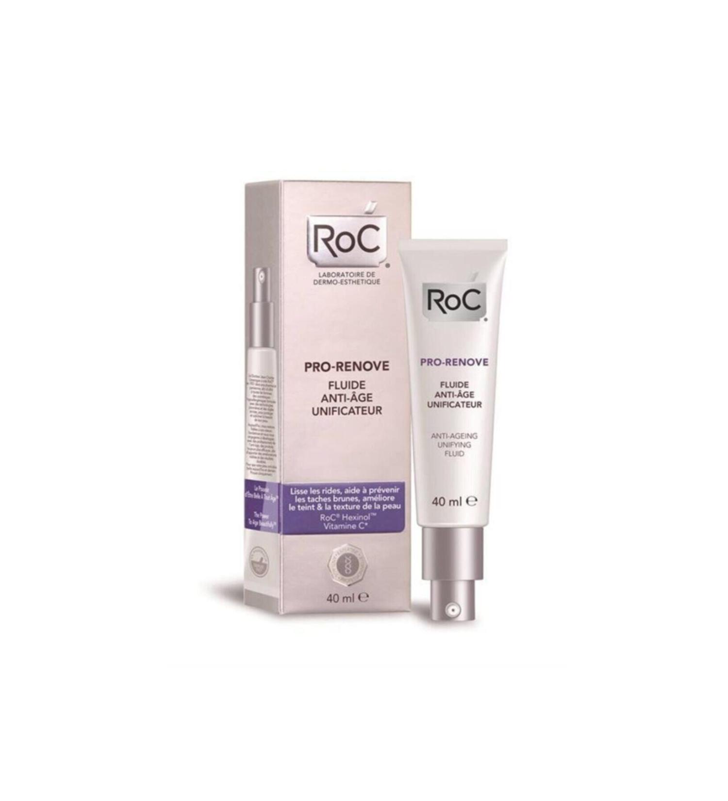 Roc Pro Renove Fluid Anti-Aging Cream 40 Ml.