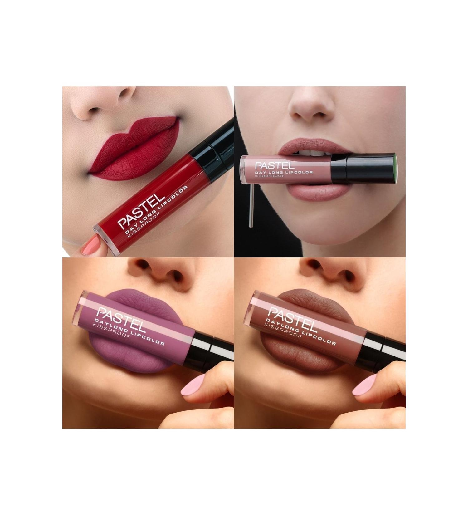 Pastel Daylong Lipcolor Kissproof Liquid Matte Lipstick 9 - 15 - 29 - 31 + Pencil Gift - Buy Online on GoSupps.com