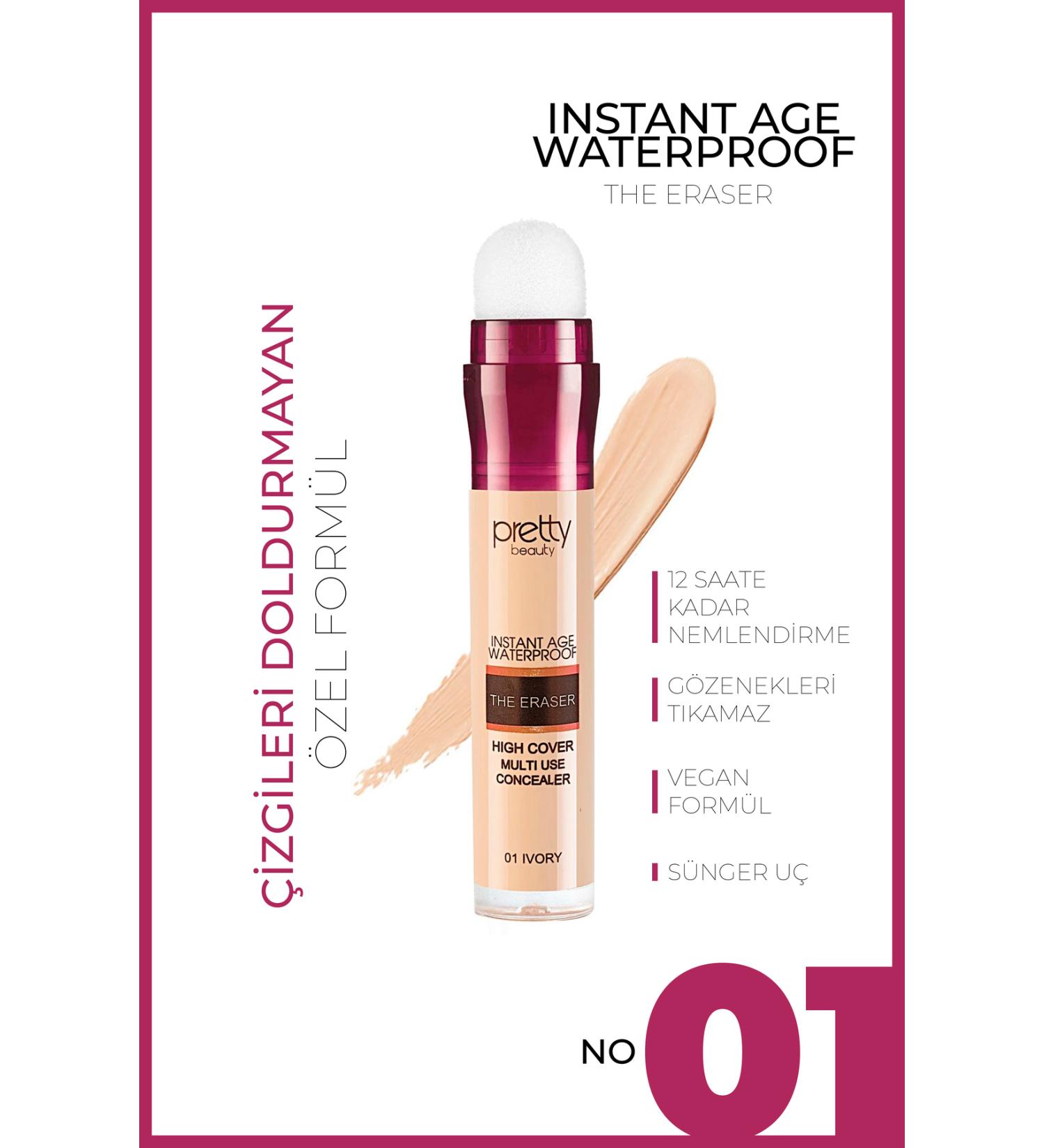 GXMPRO Concealer Instant Age Waterproof The Eraser Concealer - Multi-Purpose Concealer