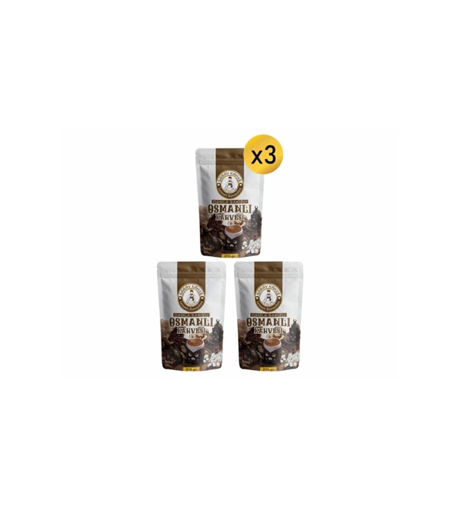 SARAY COFFEE Saray Mastic Coffee 3-pack