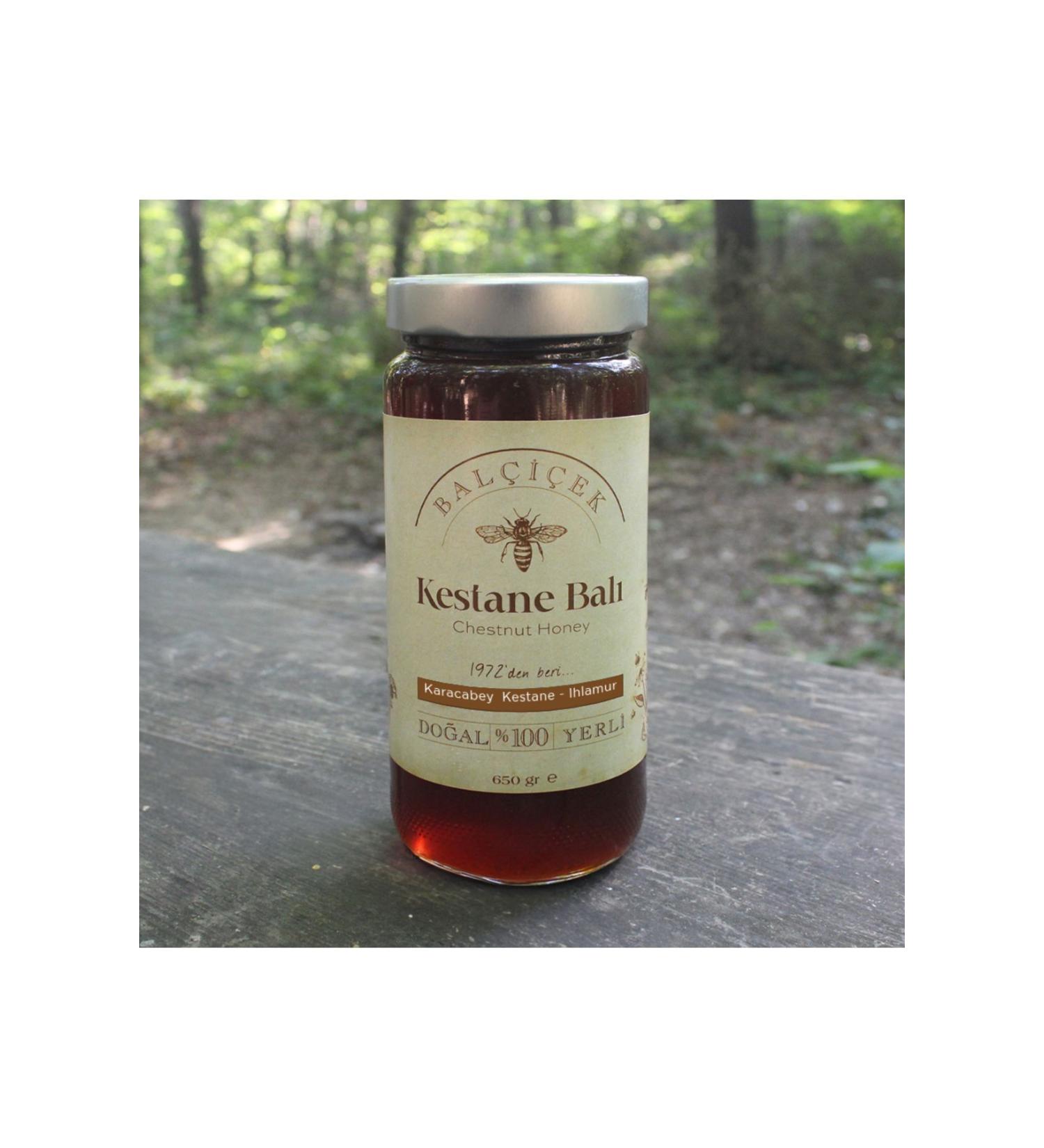 bal i ek Breakfast Chestnut Honey 650gr.