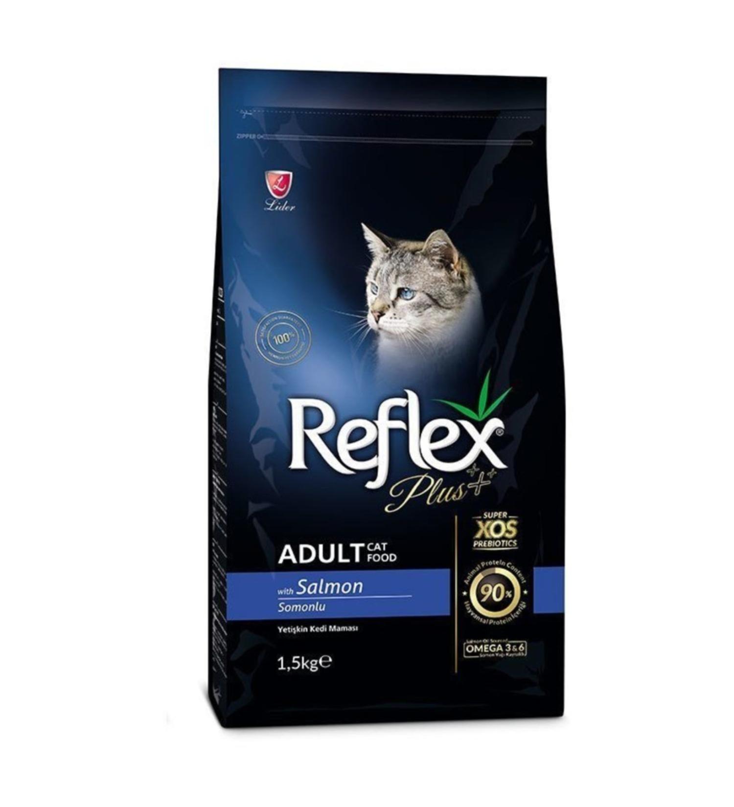 Reflex Adult Cat Food with Salmon 1.5 Kg