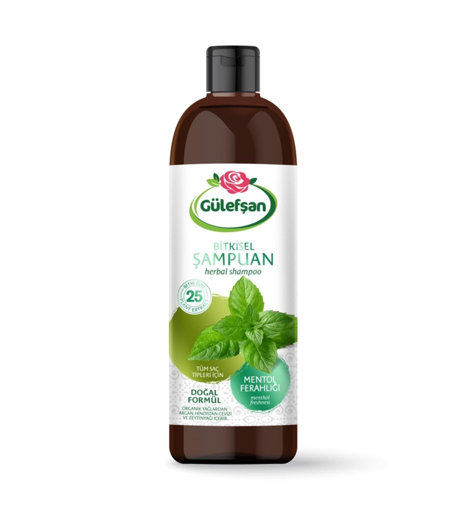 G LEF AN Herbal Menthol Freshness Shampoo 400 ml