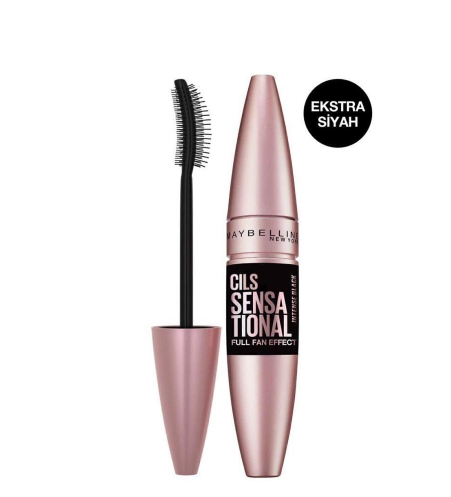 Maybelline New York LASH SENSATIONAL INTENSE BLACK MASCARA + GARNIER MICELLAR PERFECT MAKEUP CLEANSING WATER 400ML - Buy Online on GoSupps.com