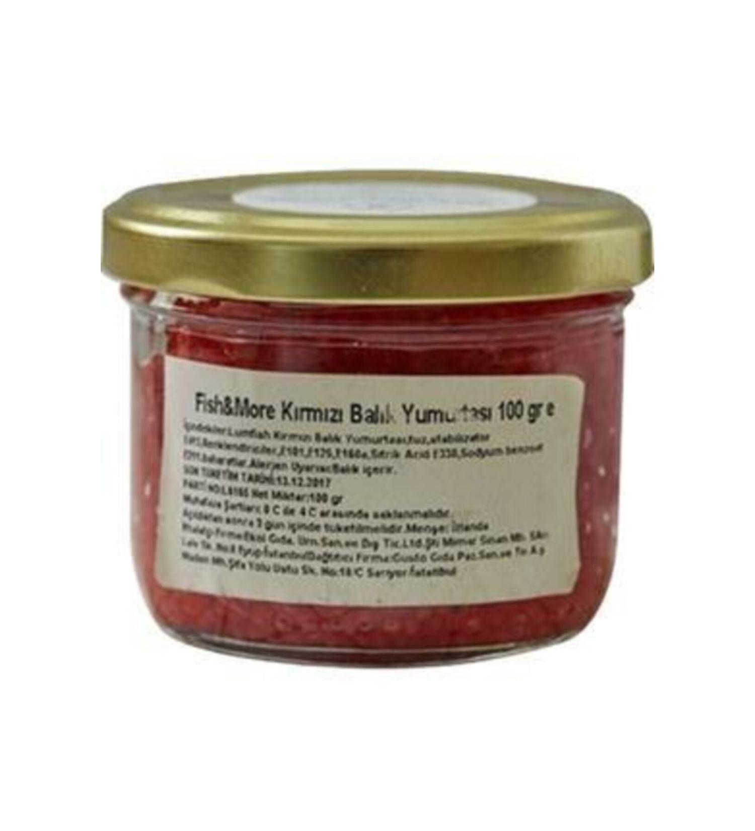 Fish&More Red Fish Caviar 100 Gr