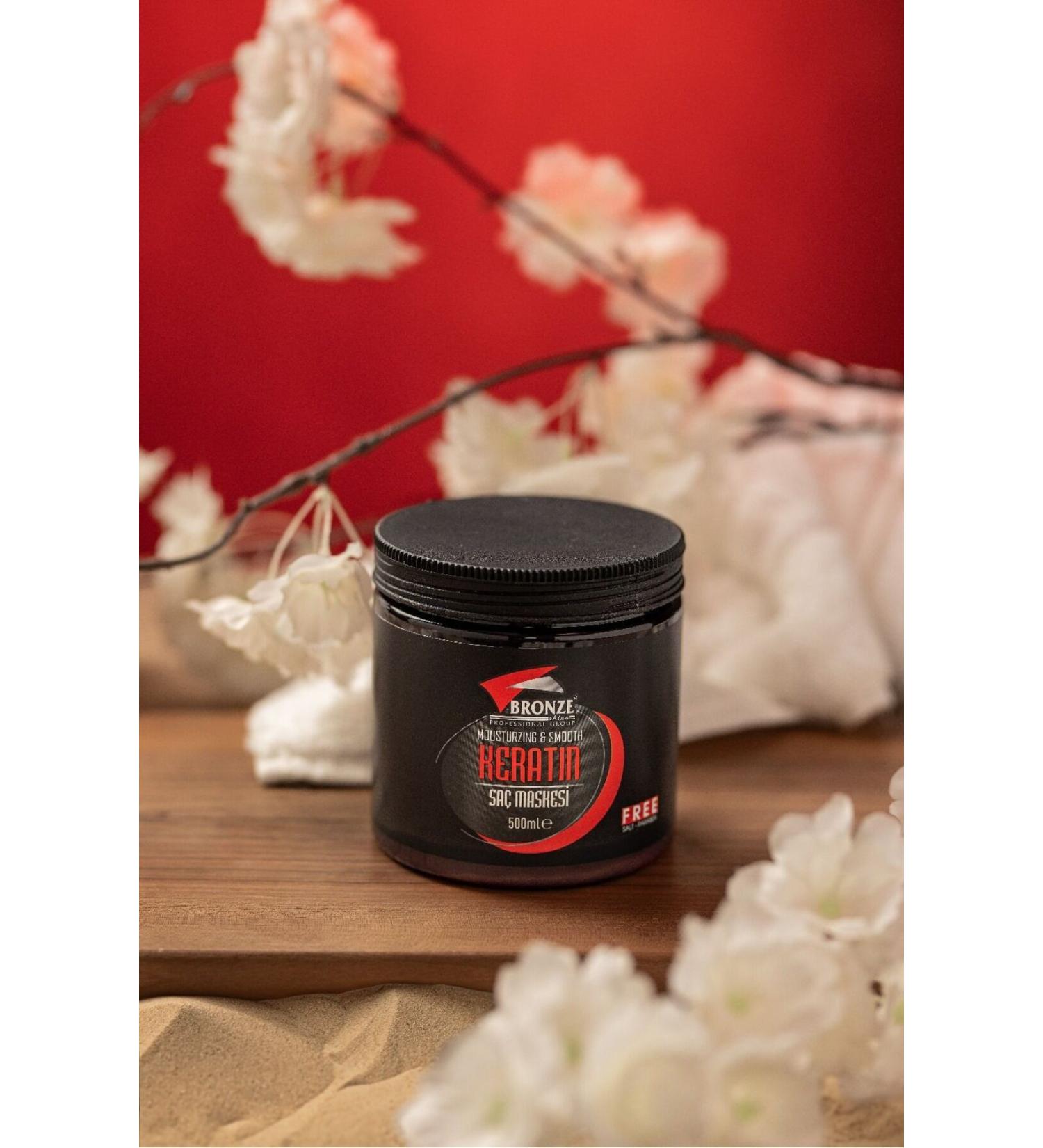 Bronze HAIR CARE MASK WITH KERATIN 500ML