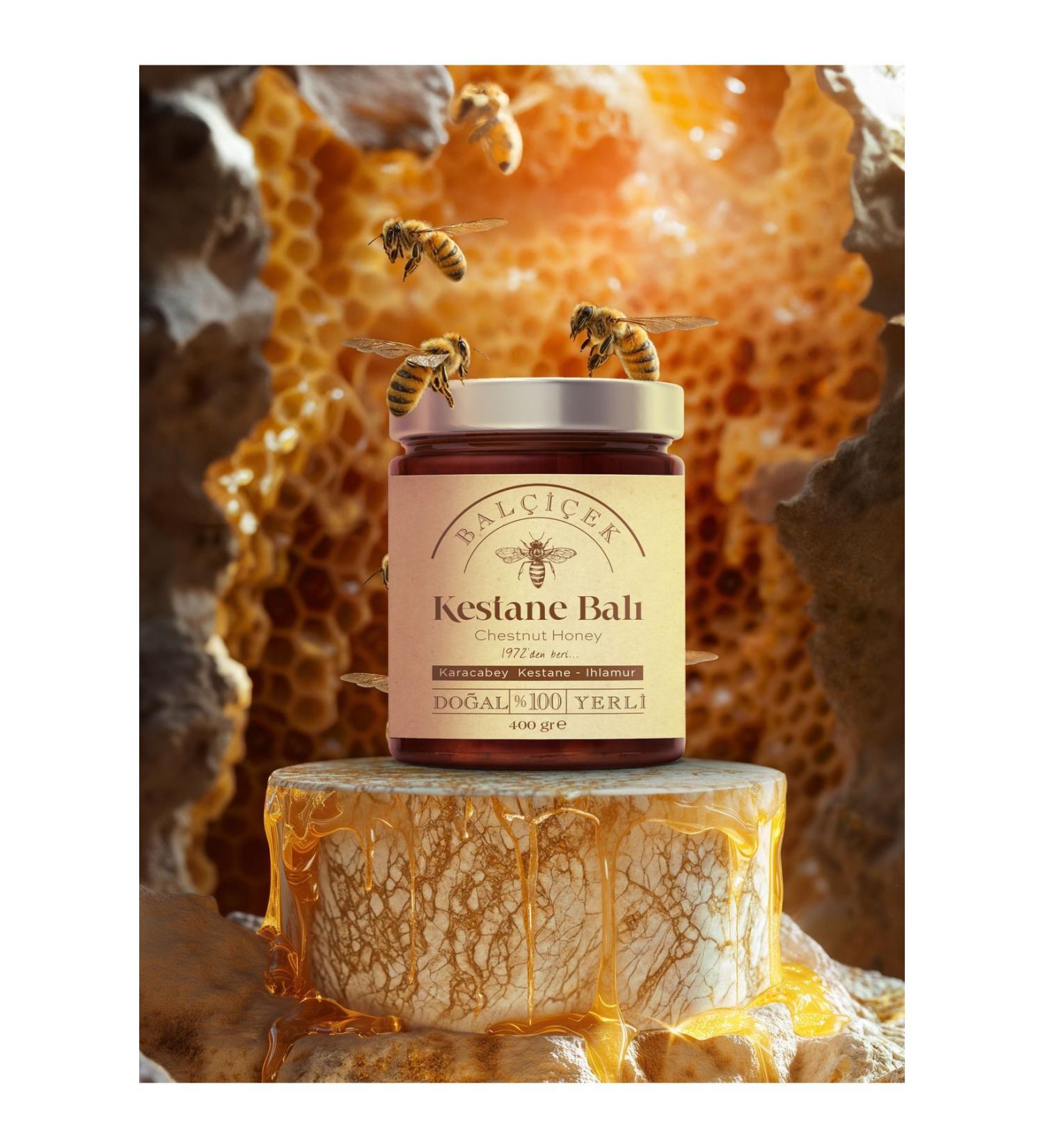 bal i ek Breakfast Chestnut Honey 400gr.