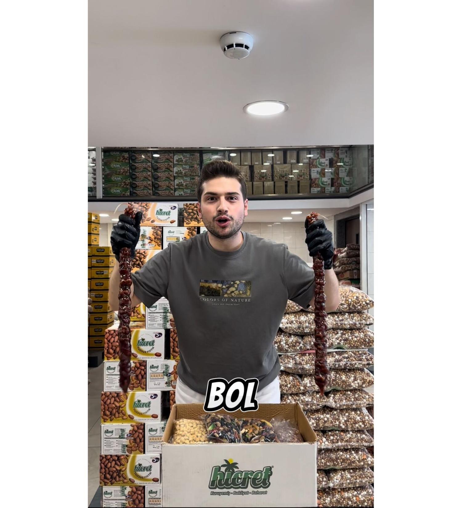 Hicret Nuts Family Package Total 4 Kg