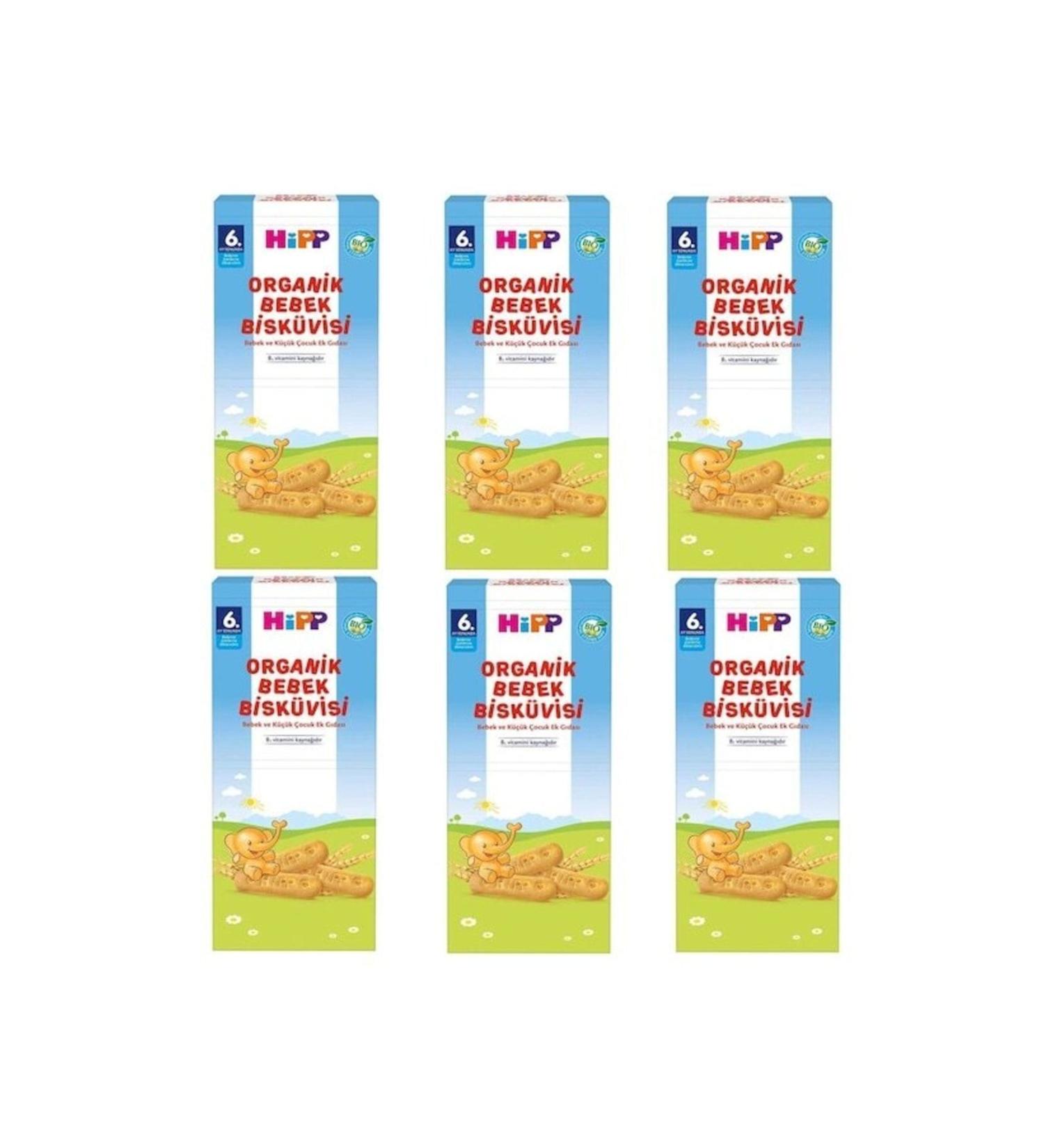 Hipp Organic Baby Biscuits 180 Gr-6 Pieces