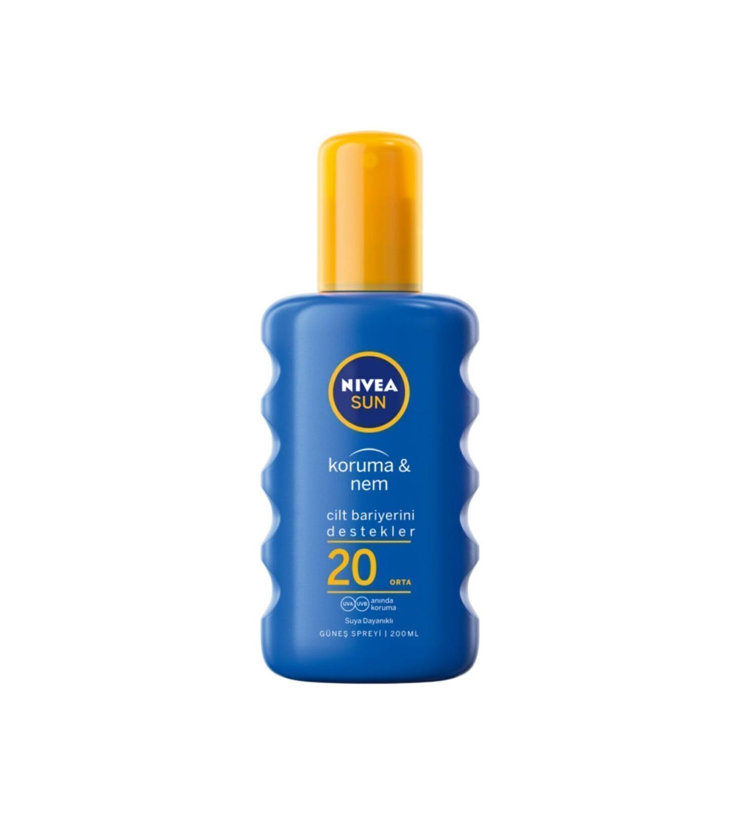 NIVEA Nivea Sun Protection & Moisture Sun Spray Gkf 20