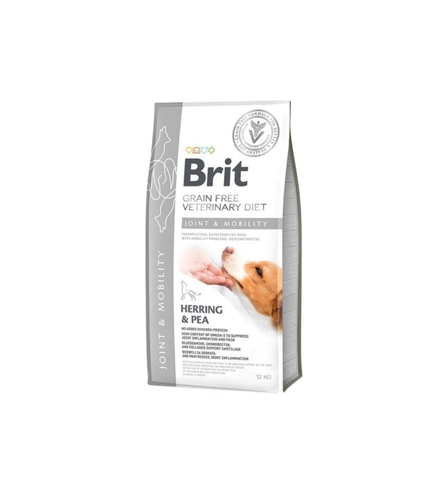 Brit Care Veterinary Diet Joint & Mobility Joint Health Support Grain-Free Dog Food 12kg