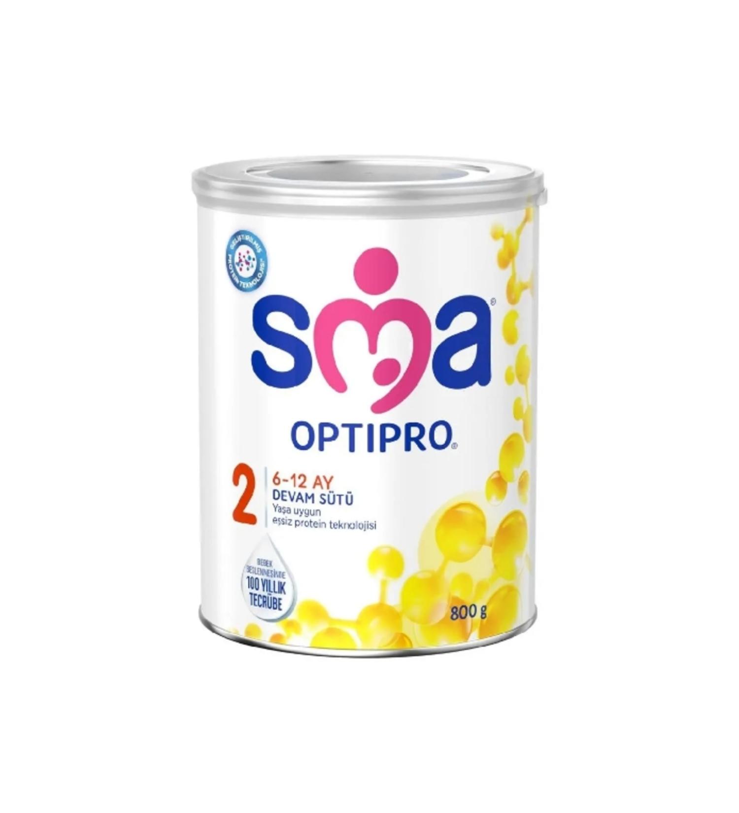 SMA Optipro 2 800 gr 6-12 Months Follow-On Milk (4-PIECE)