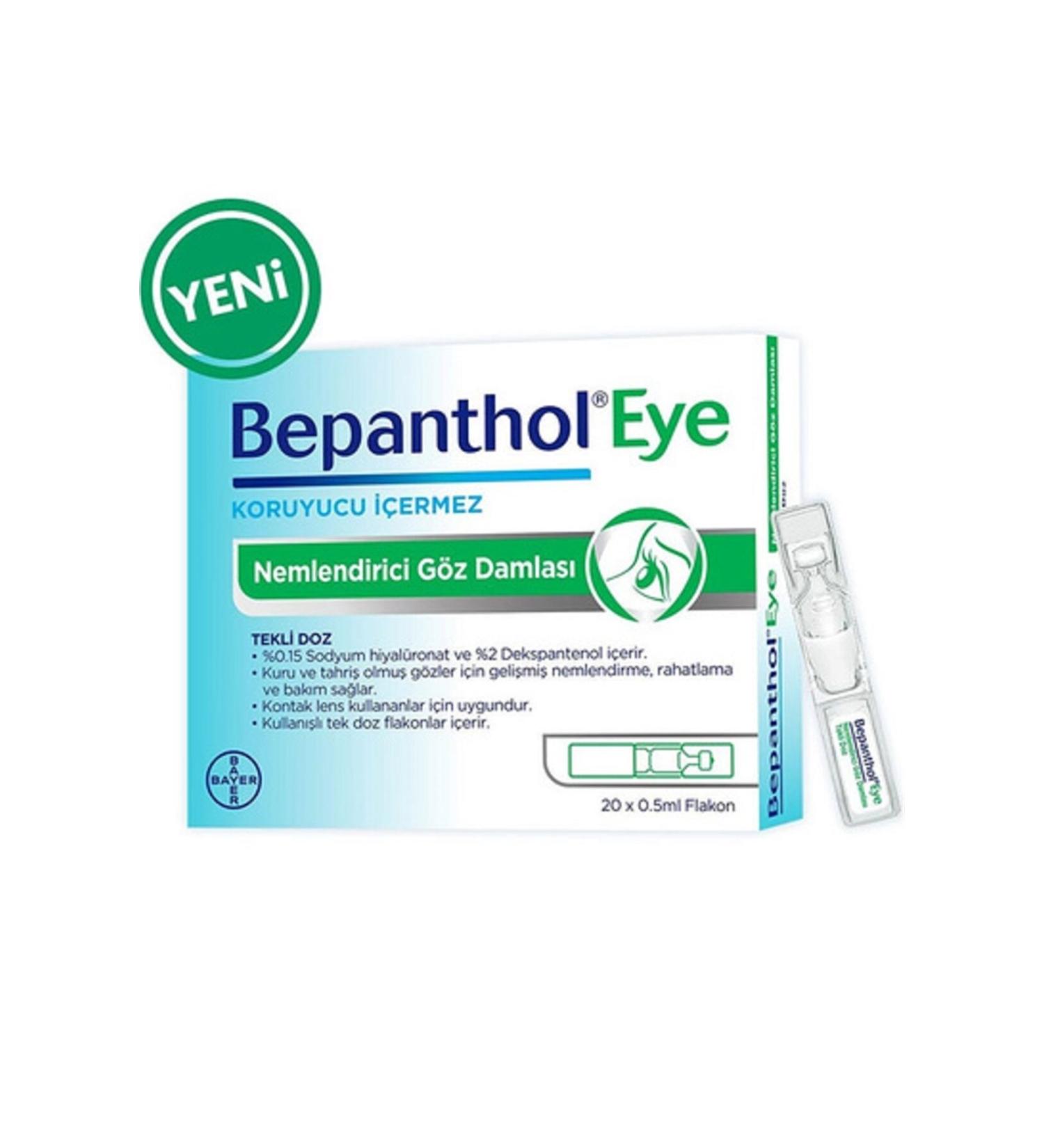 Bepanthol Eye Eye Drops 0.5 ml 20 Vials