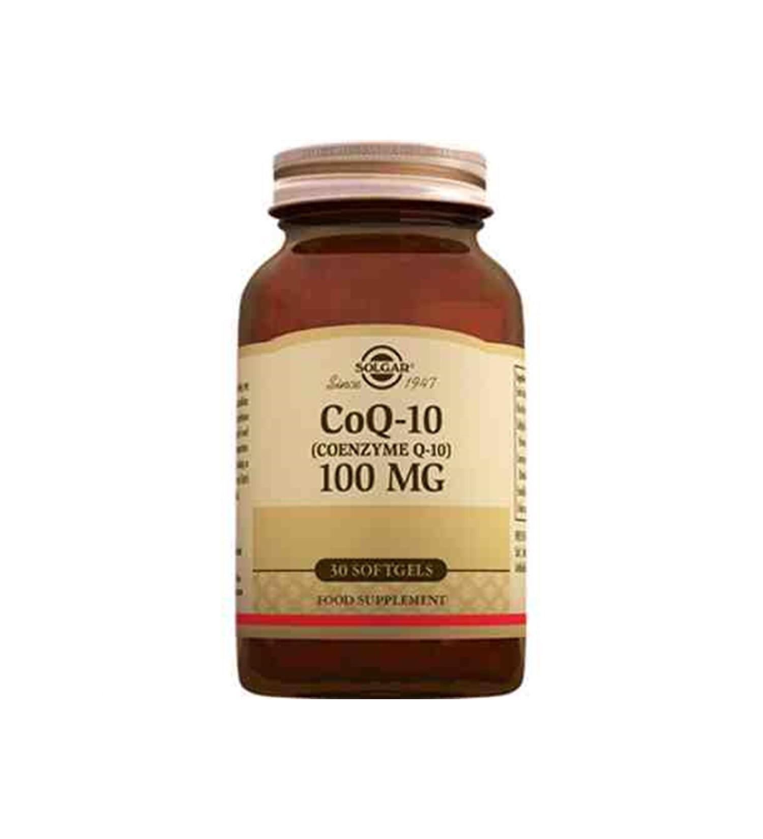 Solgar Coenzyme Q-10 100 Mg 30 Softgel