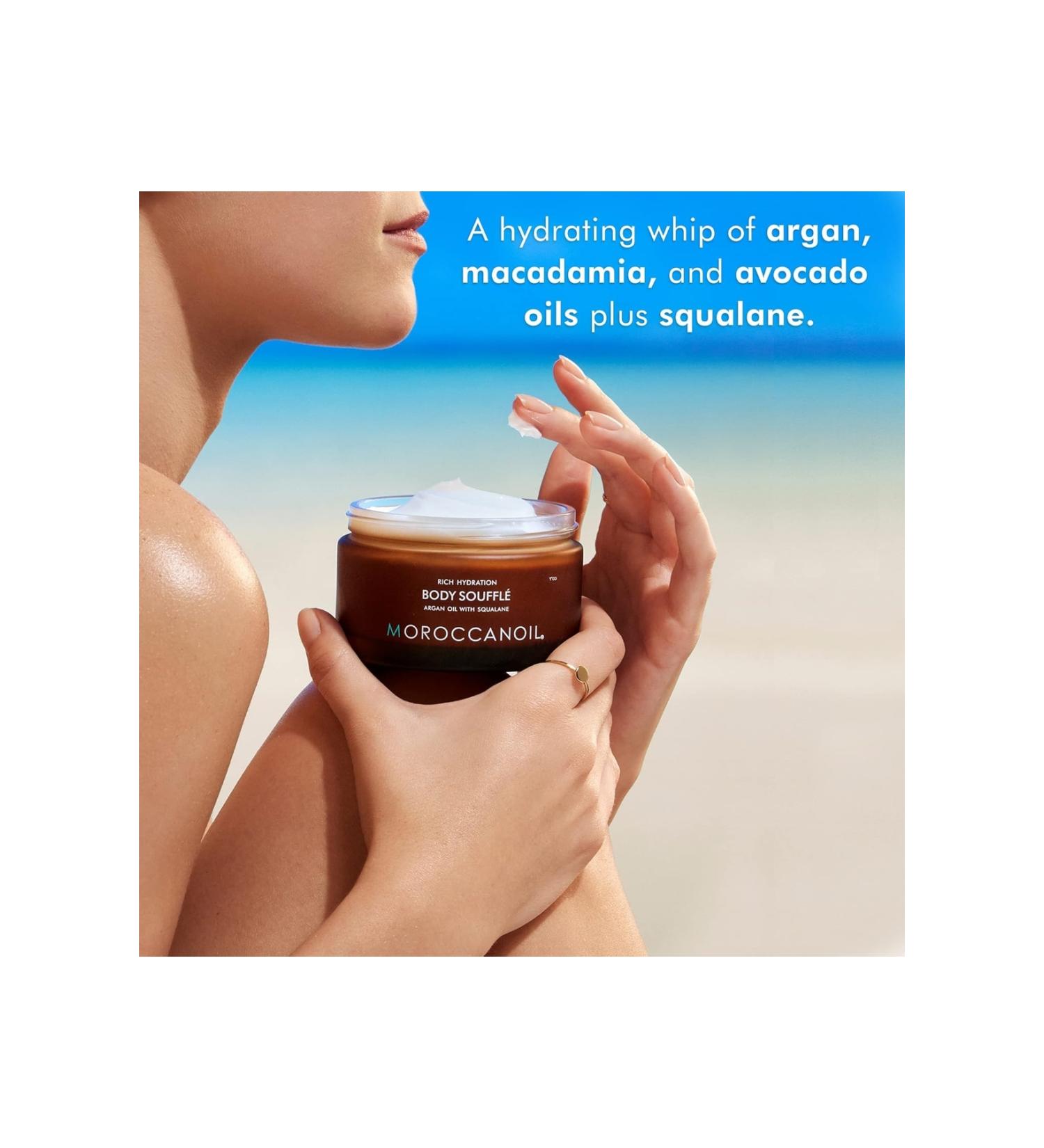 Moroccanoil Fast-Absorbing Argan Oil Moisturizer Body Souffl 6.7floz 20ECBEAUTYDIFFERENCE