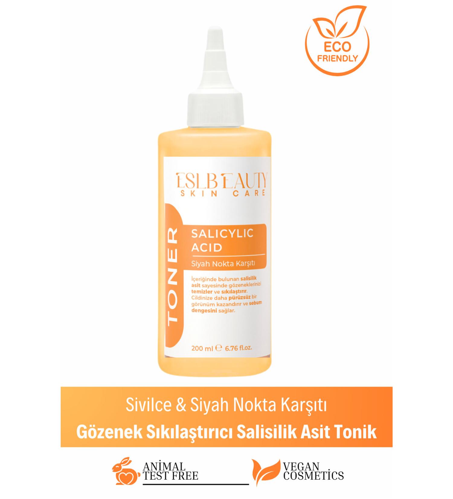 Eslbeauty Pore Tightening and Acne Removal Helper Salicylic Acid Tonic 200ml - Buy Online on GoSupps.com
