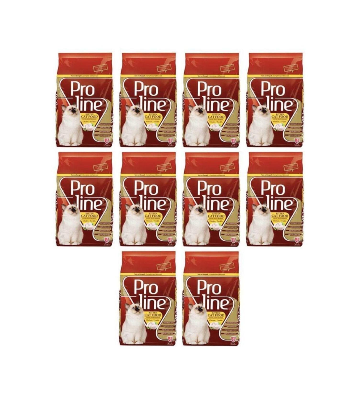 Proline Kitten Chicken Kitten Cat Food 400 gr 10 Pieces