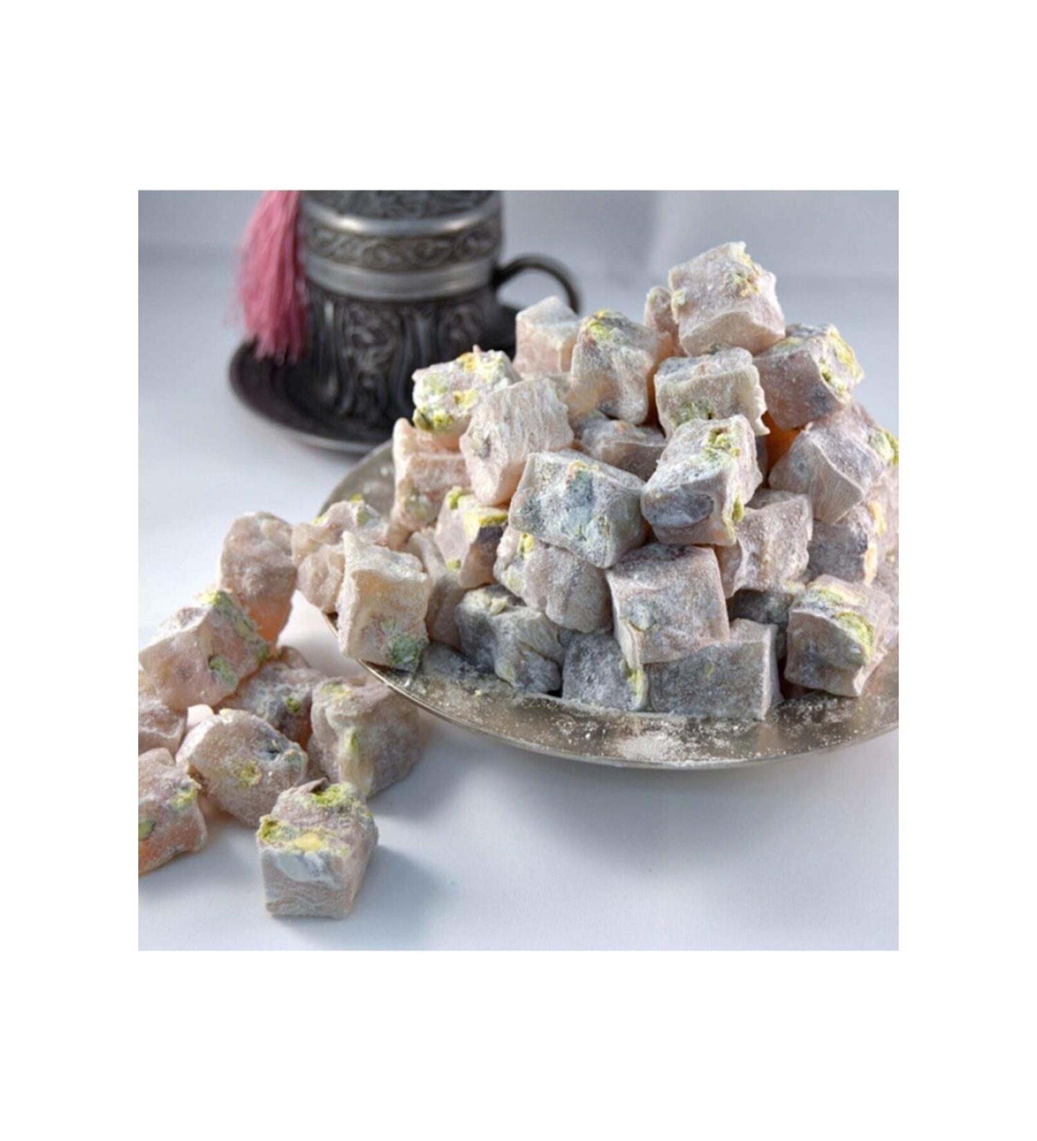 Alt nay Confectionery Mini Turkish Delight with Pistachio 500 gr