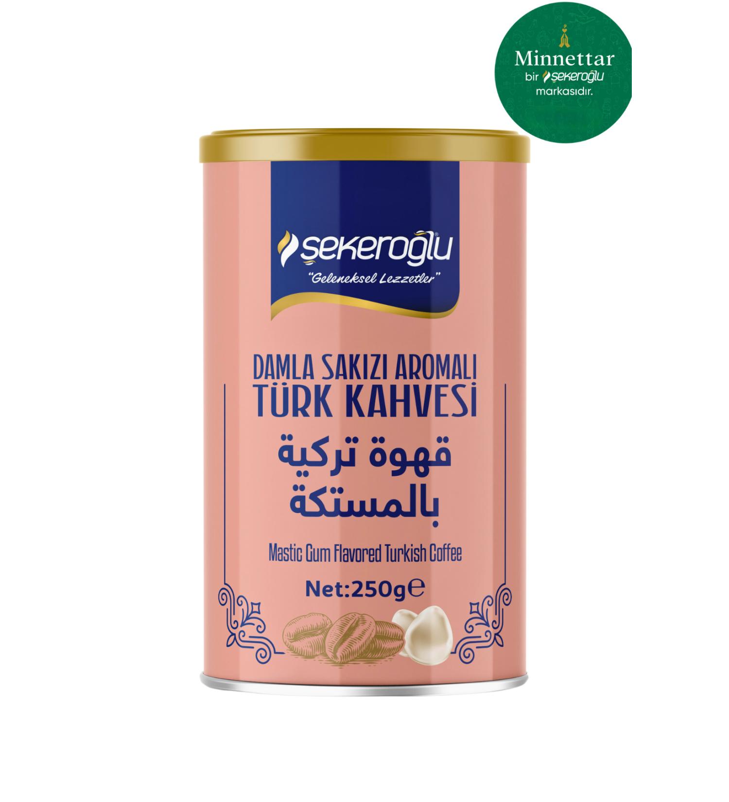 ekero lu Mastic Turkish Coffee 250 Gr Special Cylinder Box