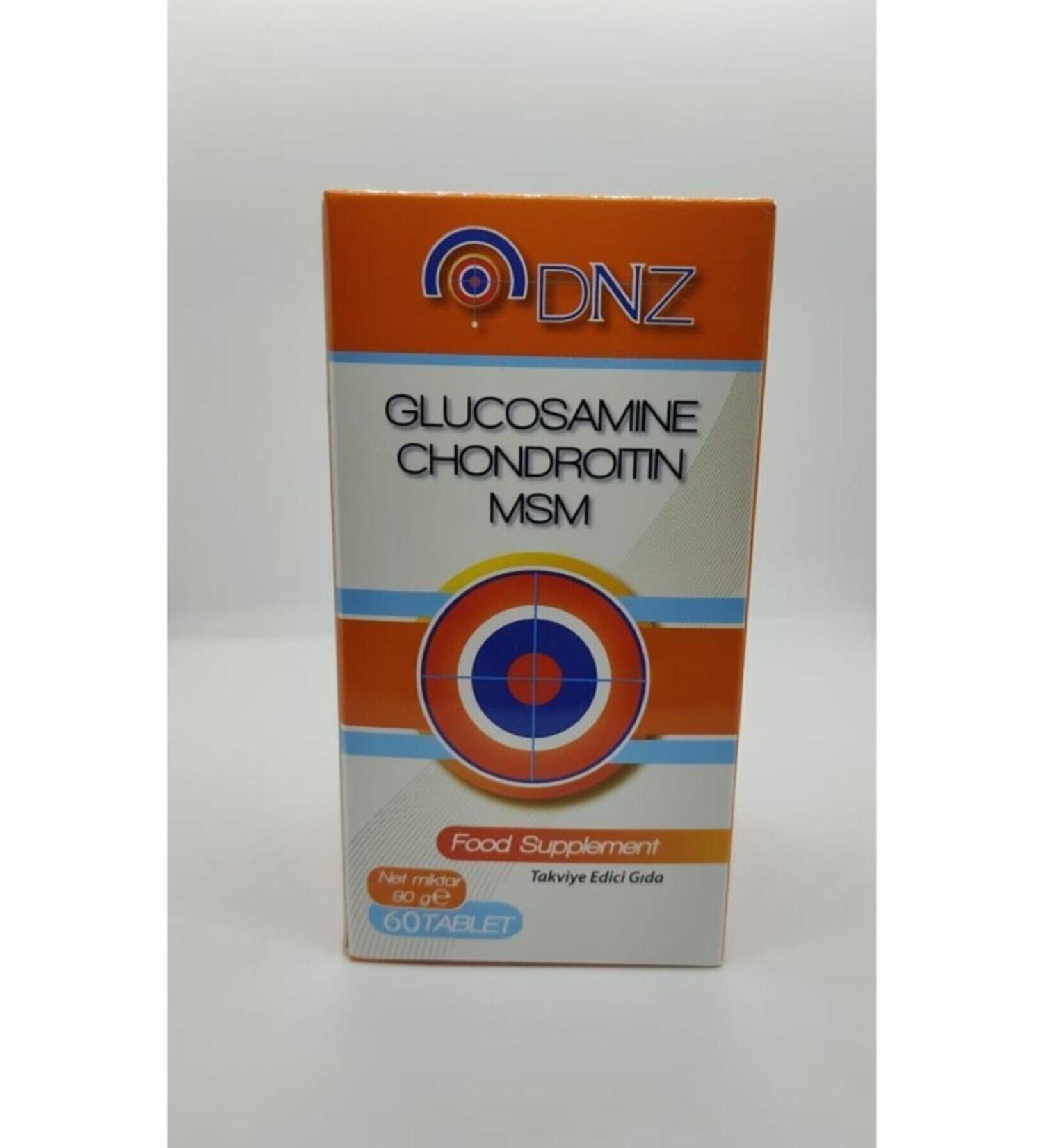 DenizPharma Dnz Glucosamine Chondroitin Msm 60 Tablets