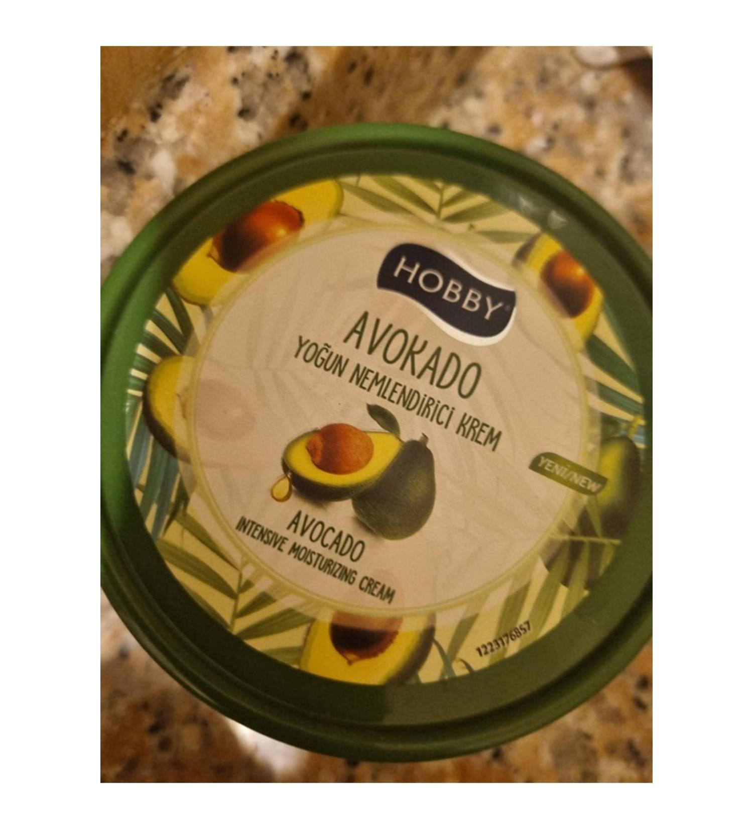 Hobby Avocado Intensive Moisturizing Cream 20ML