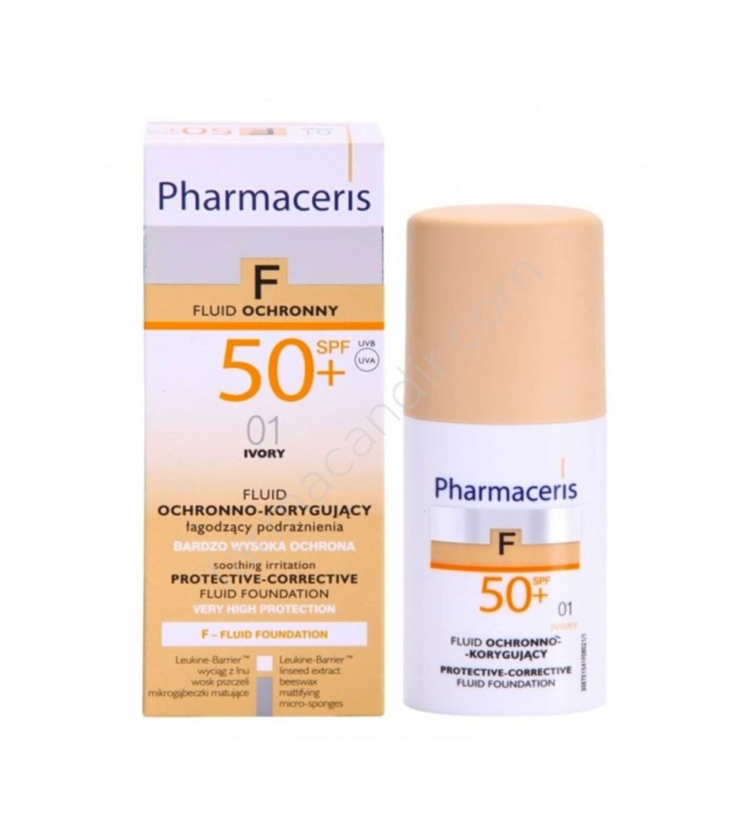 Pharmaceris Protective Corrective Fluid Foundation Spf 50 01