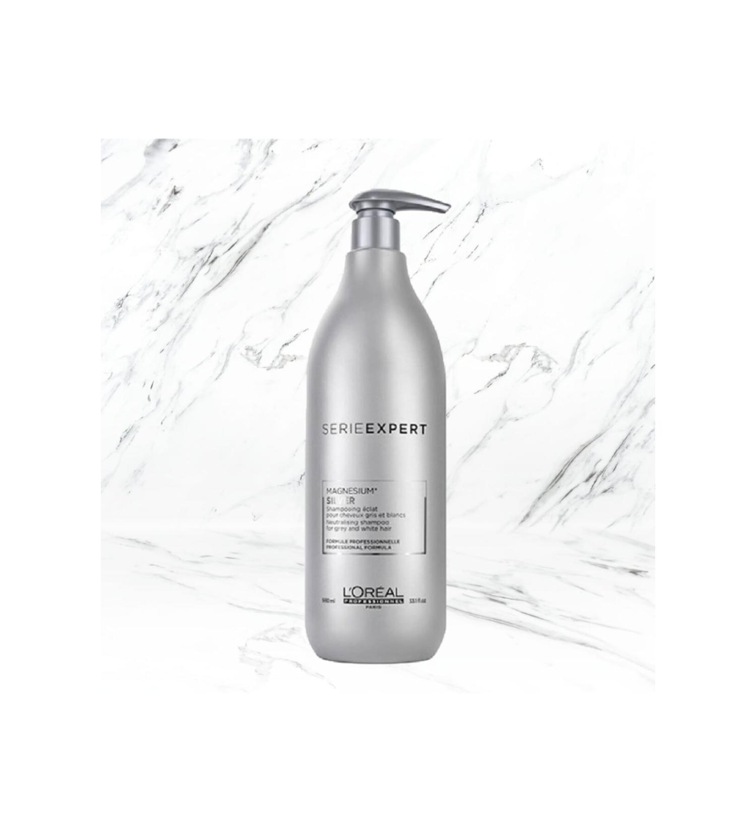 L'oreal Professionnel Loreal Silver Shine Shampoo for Grey and White Hair 980ml