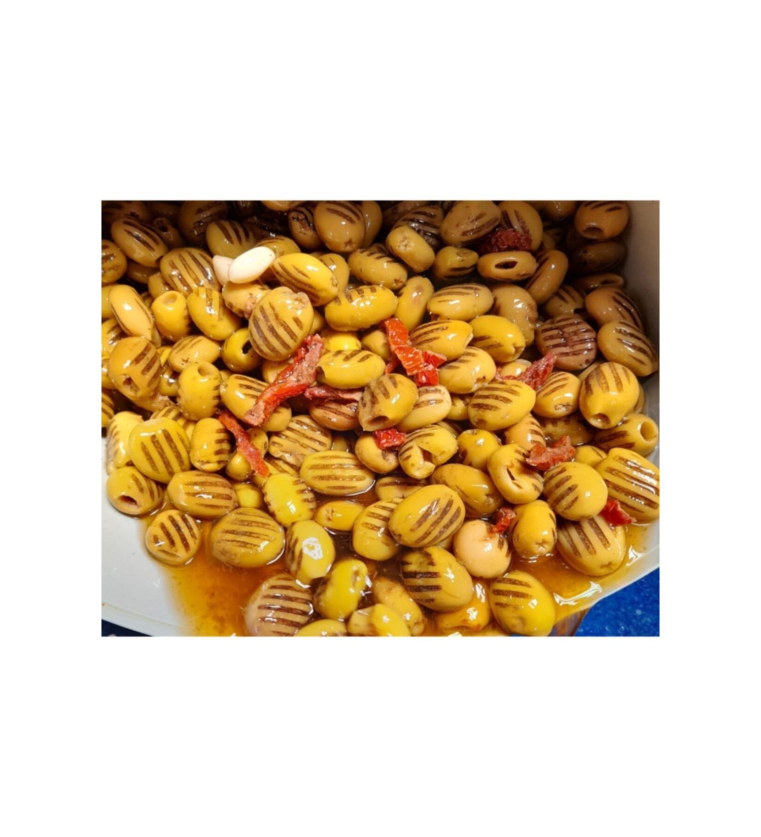 Our natural akhisar olive grower Grilled Olives 2 kg