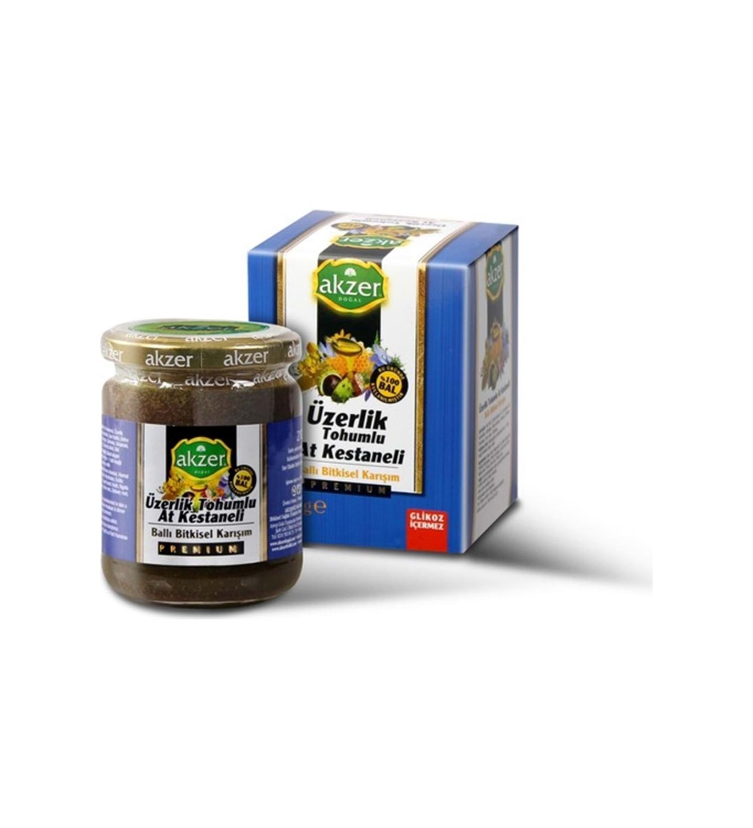 Akzer Harmala Seed Horse Chestnut Paste Premium 210 gr