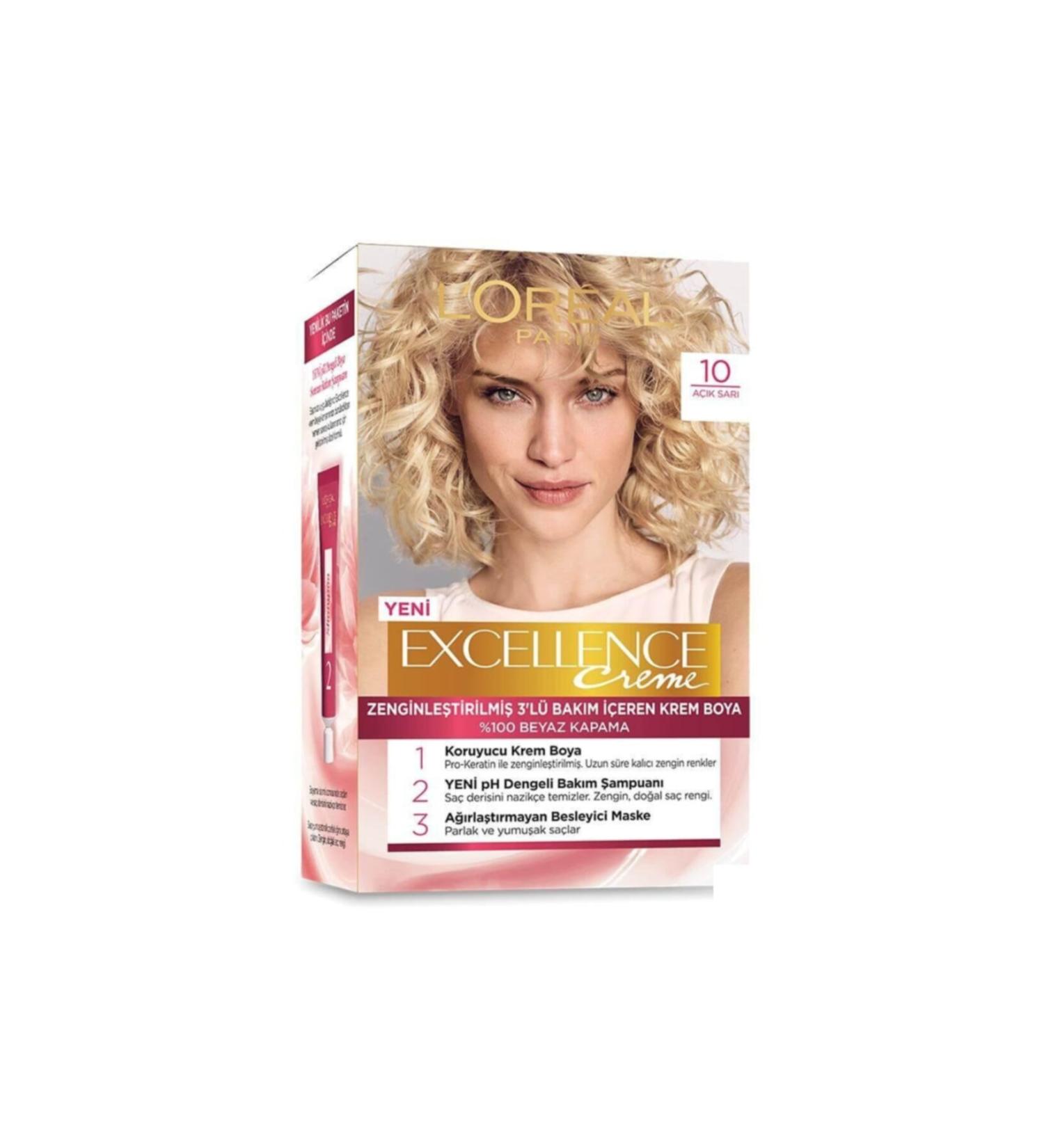 L'Oreal Paris Excellence Creme 10 Light Blonde