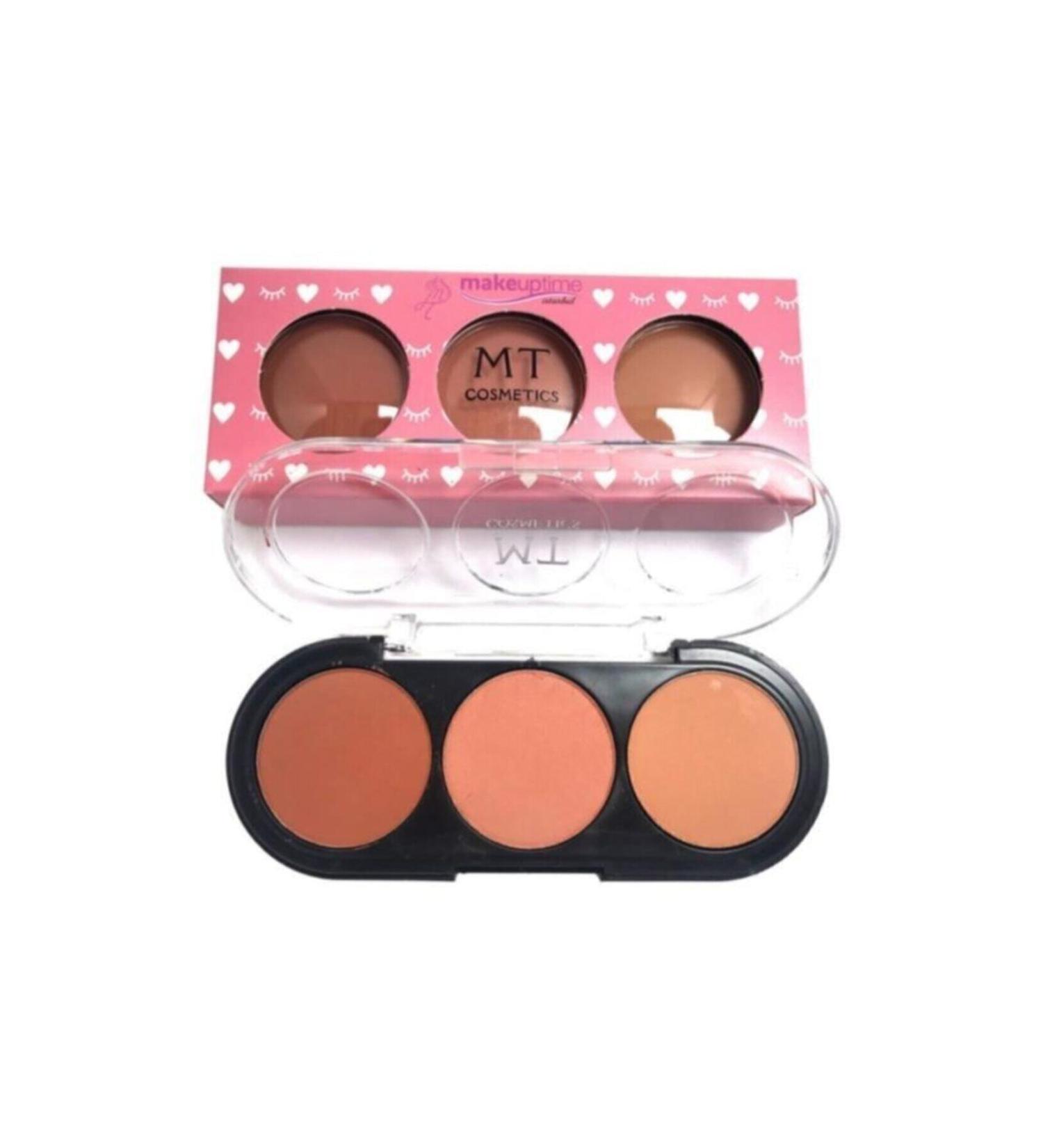 MAQYA COSMETICS Lisa Makeuptiem (MT) 3 Matte Blush & Compact Blusher