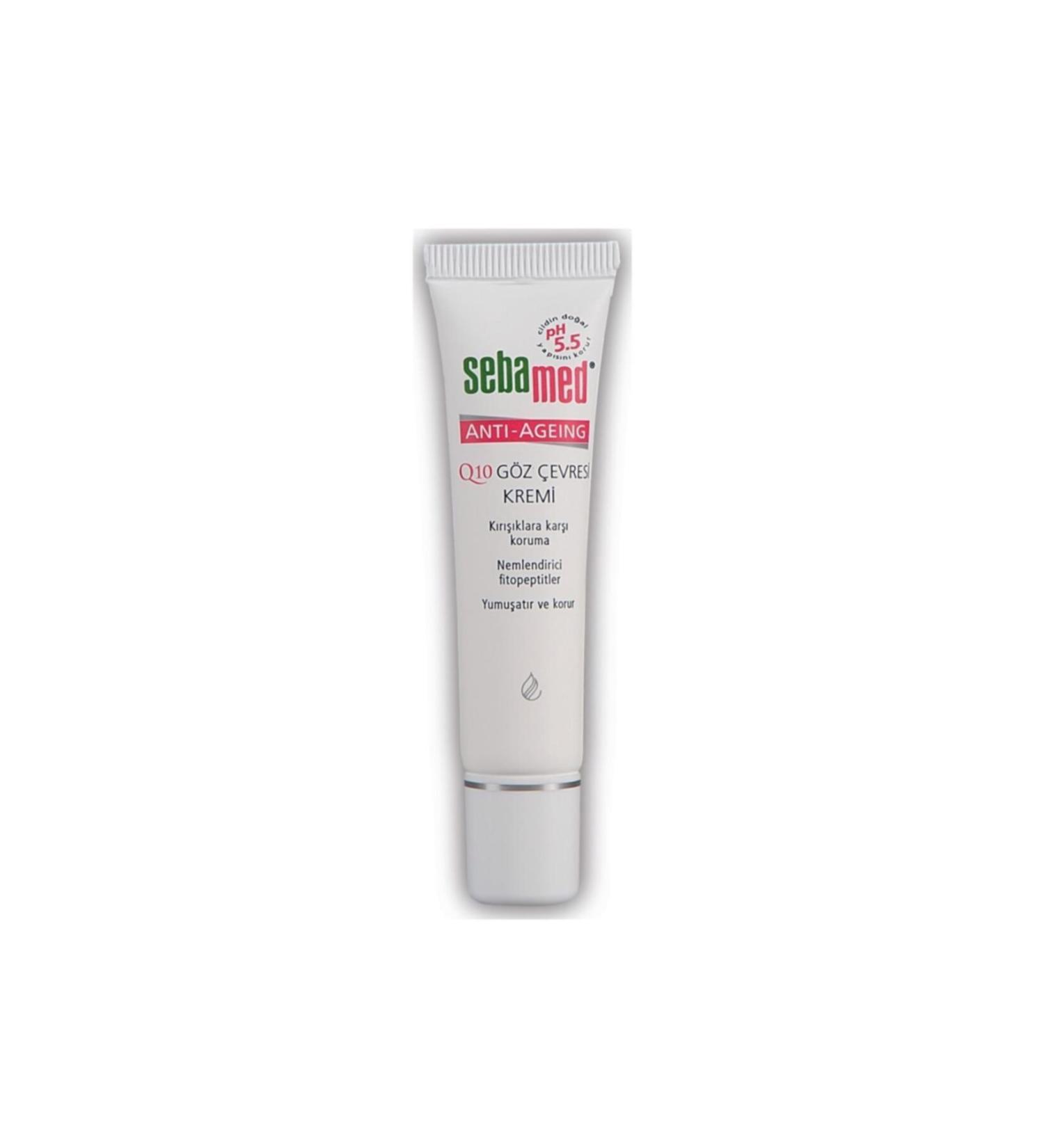 Sebamed Coenzyme Q10 Anti-Aging Eye Contour Care Cream 15 ml - Buy Online on GoSupps.com