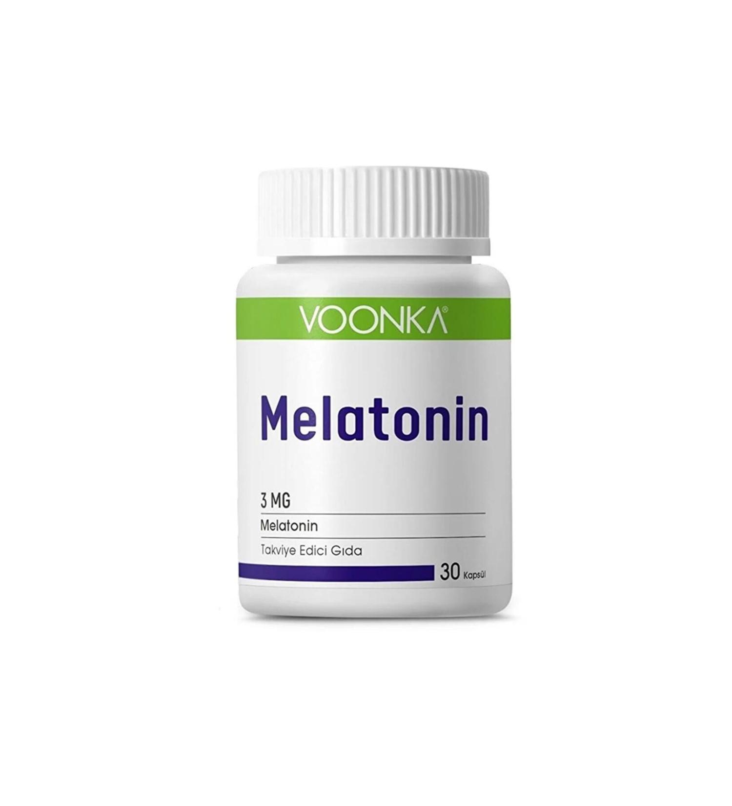 Voonka Melatonin 3 Mg 60 Capsules