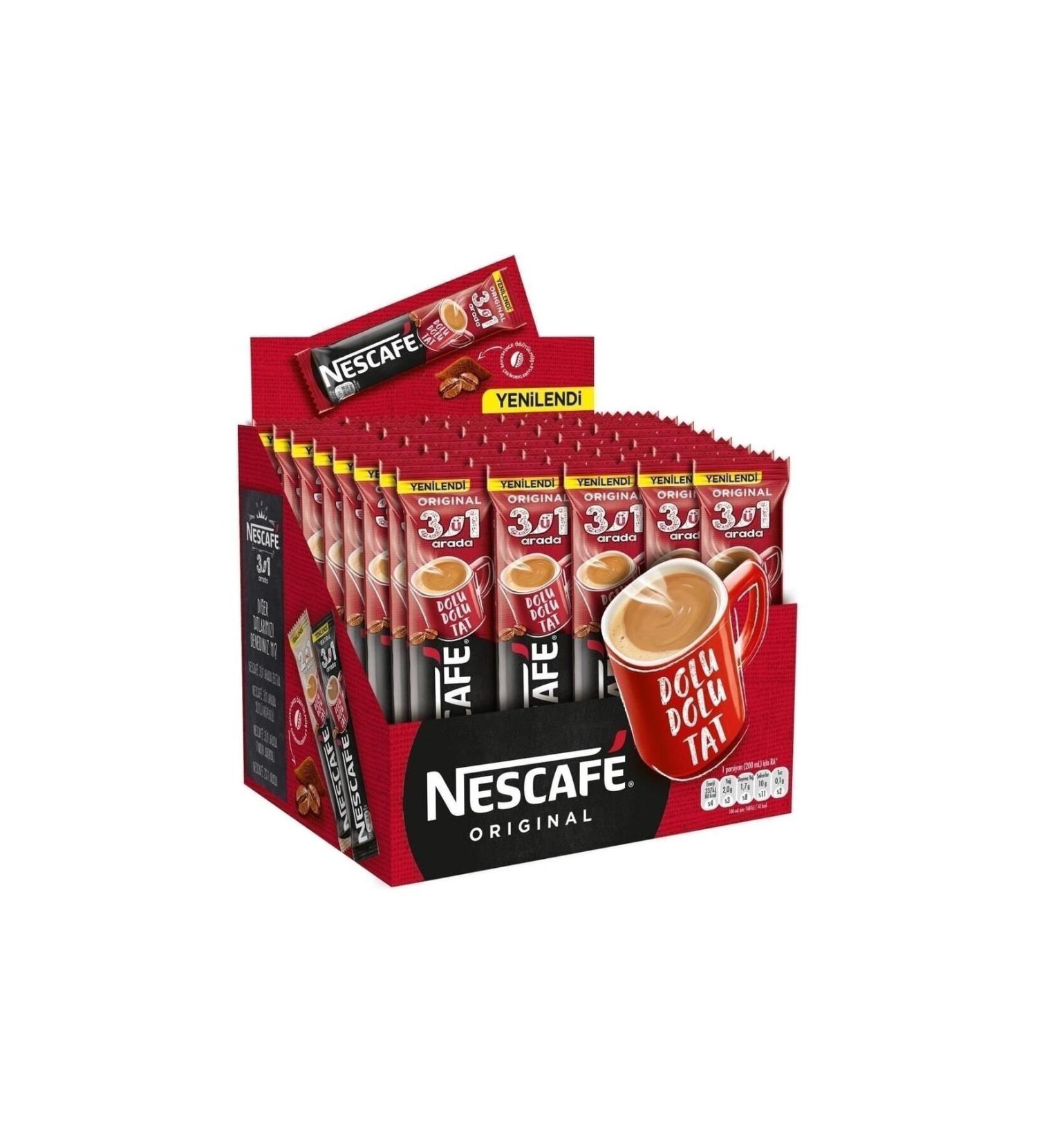 Nescafe 3 in 1 18 gr X 48 pieces - Buy Online on GoSupps.com