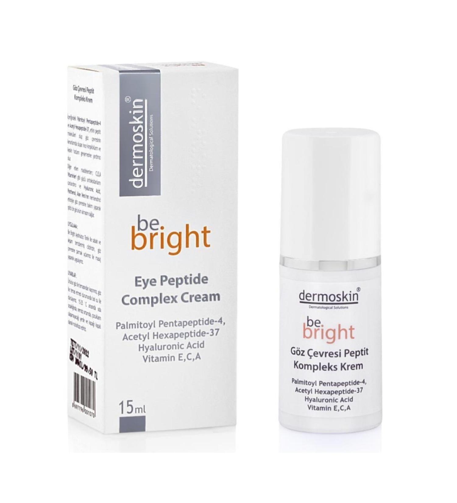 Dermoskin - BE BRIGHT EYE CONTOUR PEPTIDE COMPLEX CREAM 15 ML DEMBA5175