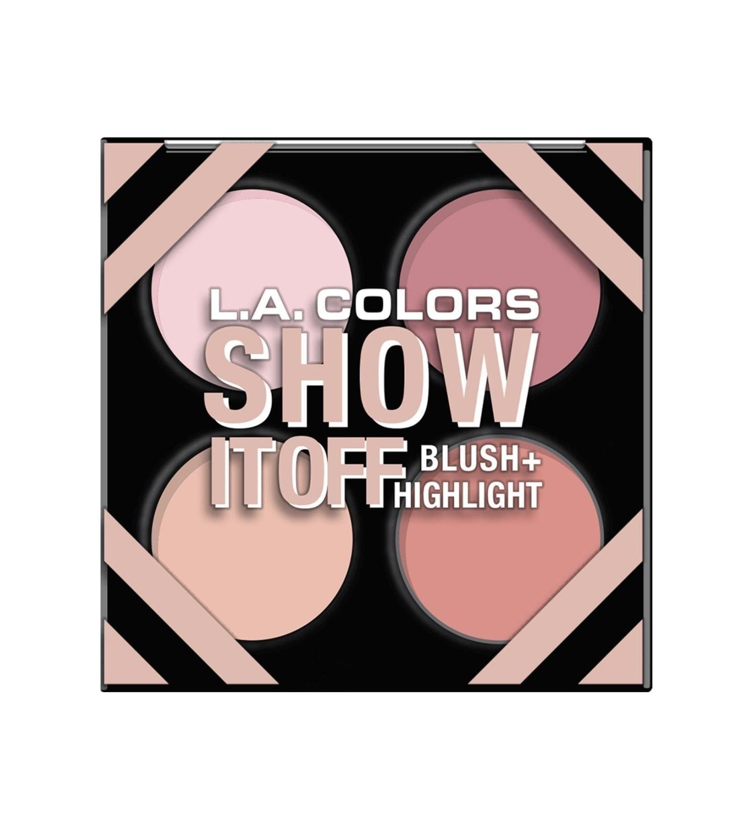 LA Colors Show It Off Blush and Illuminator