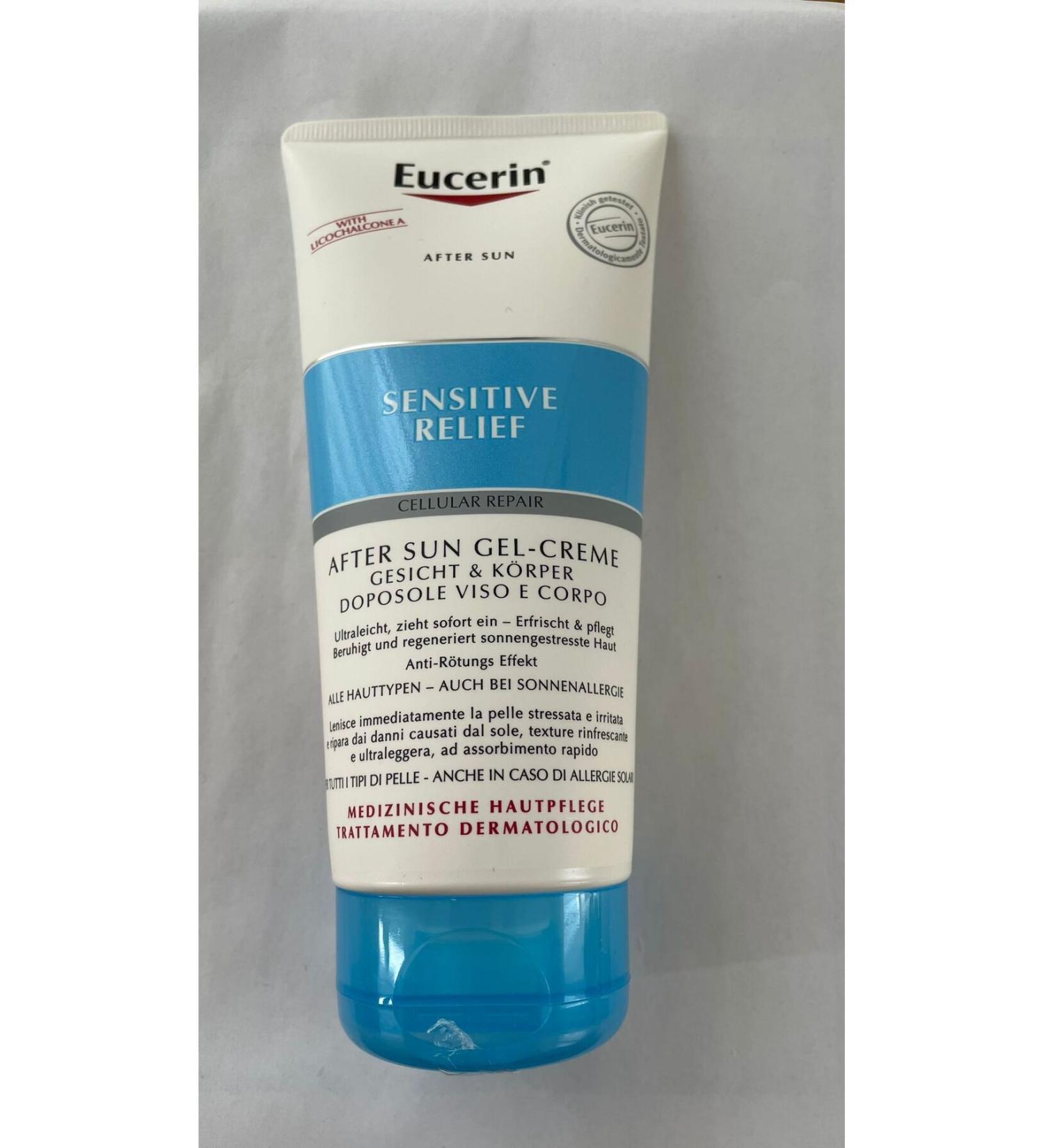 Eucerin After Sun Sensitive Relief Cream-gel for after sun 150 ml - Buy Online on GoSupps.com