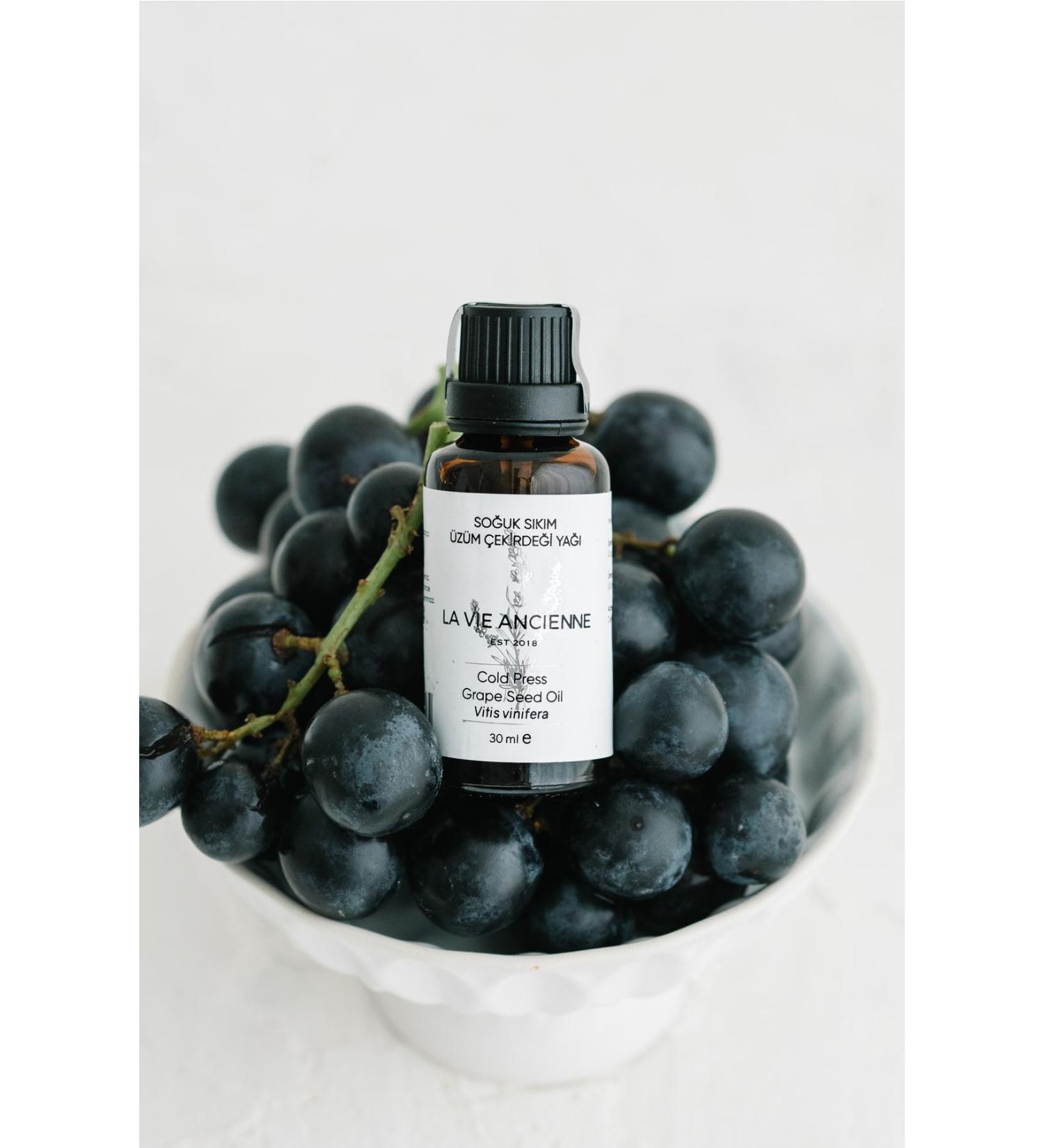 La Vie Ancienne Cold Pressed Grape Seed Oil