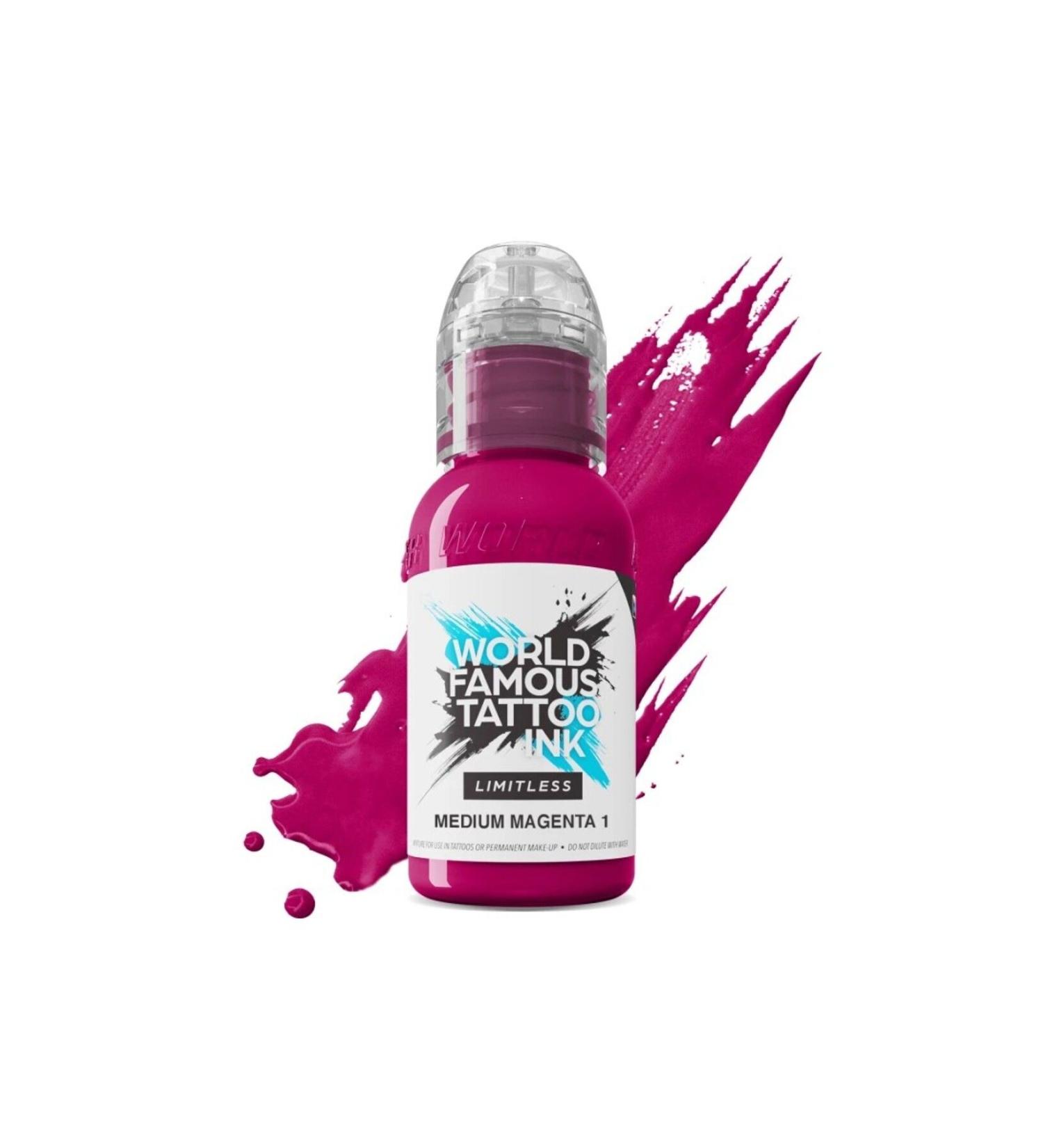 world famous Limitless Medium Magenta 1 30ml