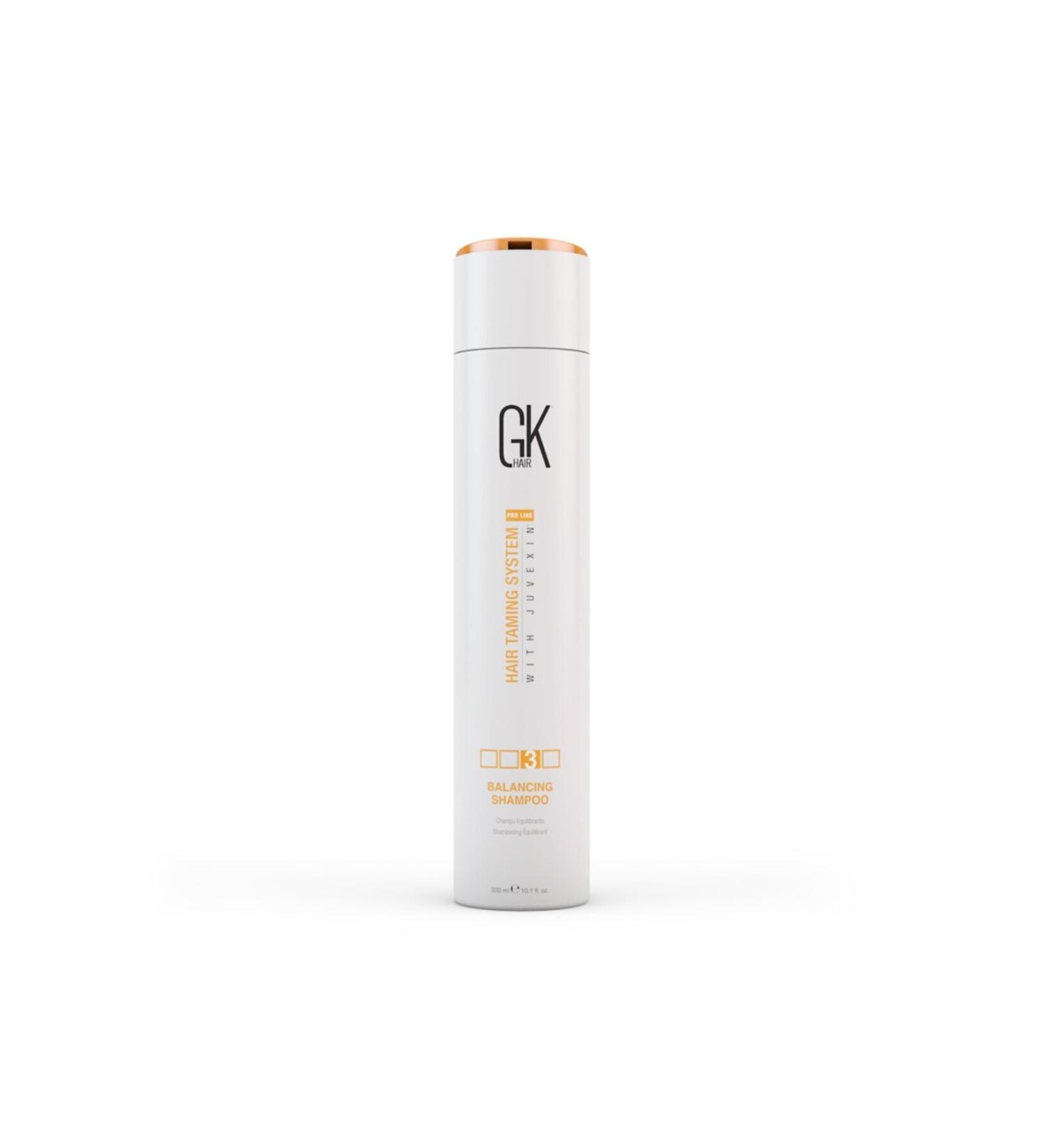 GK HAIR Global Keratin Balancing Balancing Shampoo 300 ml Paraben Gluten Sulfate Free - Buy Online on GoSupps.com