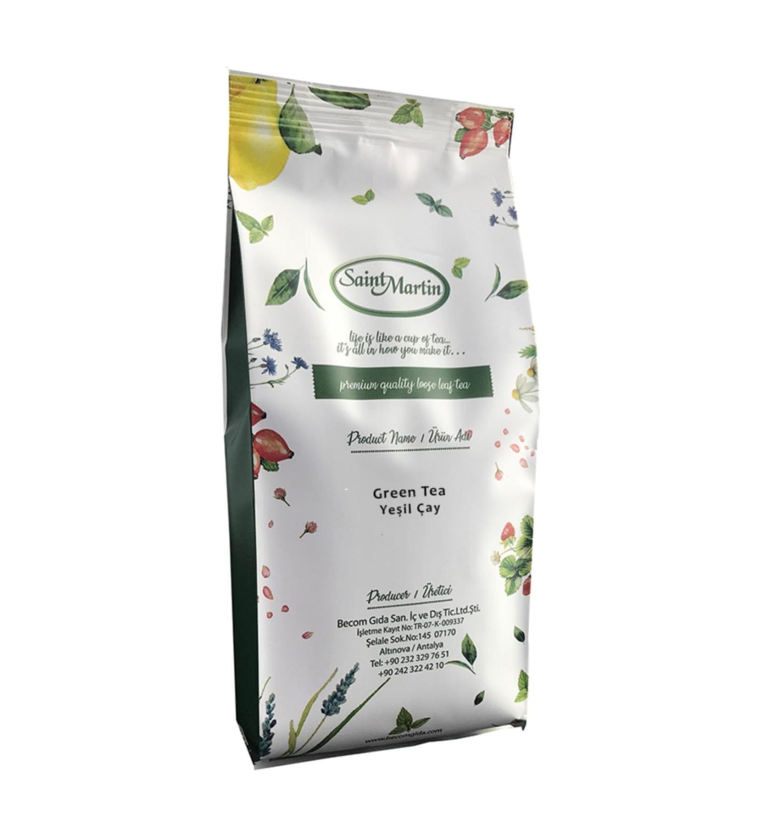 Saint Martin Ginger and Turmeric Green Tea 250gr