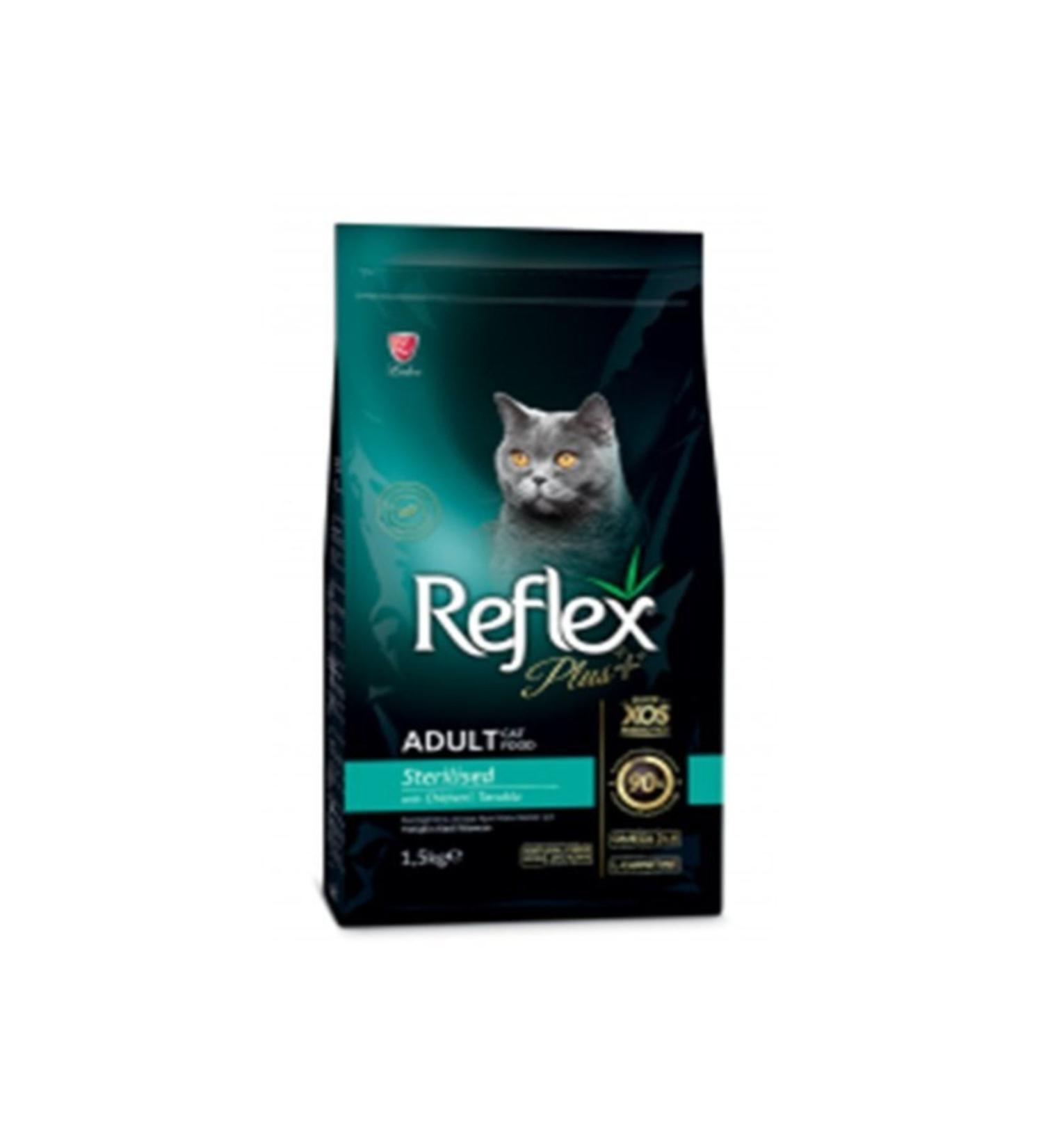 Reflex Plus Chicken Sterilized Adult Cat Food 1.5 Kg