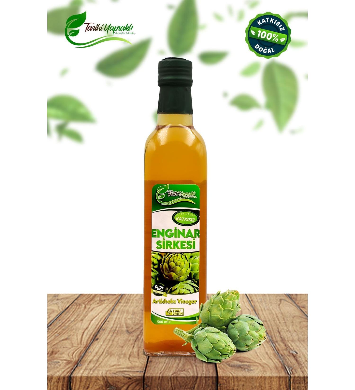 HISTORICAL YEPRAKLI Additive-Free Natural Fermented Artichoke Vinegar